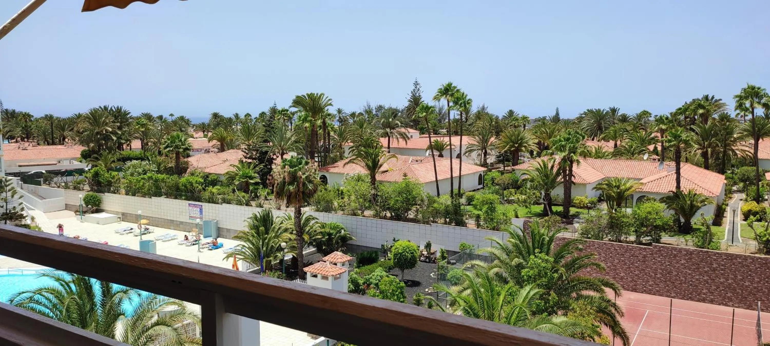 Balcony/Terrace in Apartment 2-2 Playa del Ingles