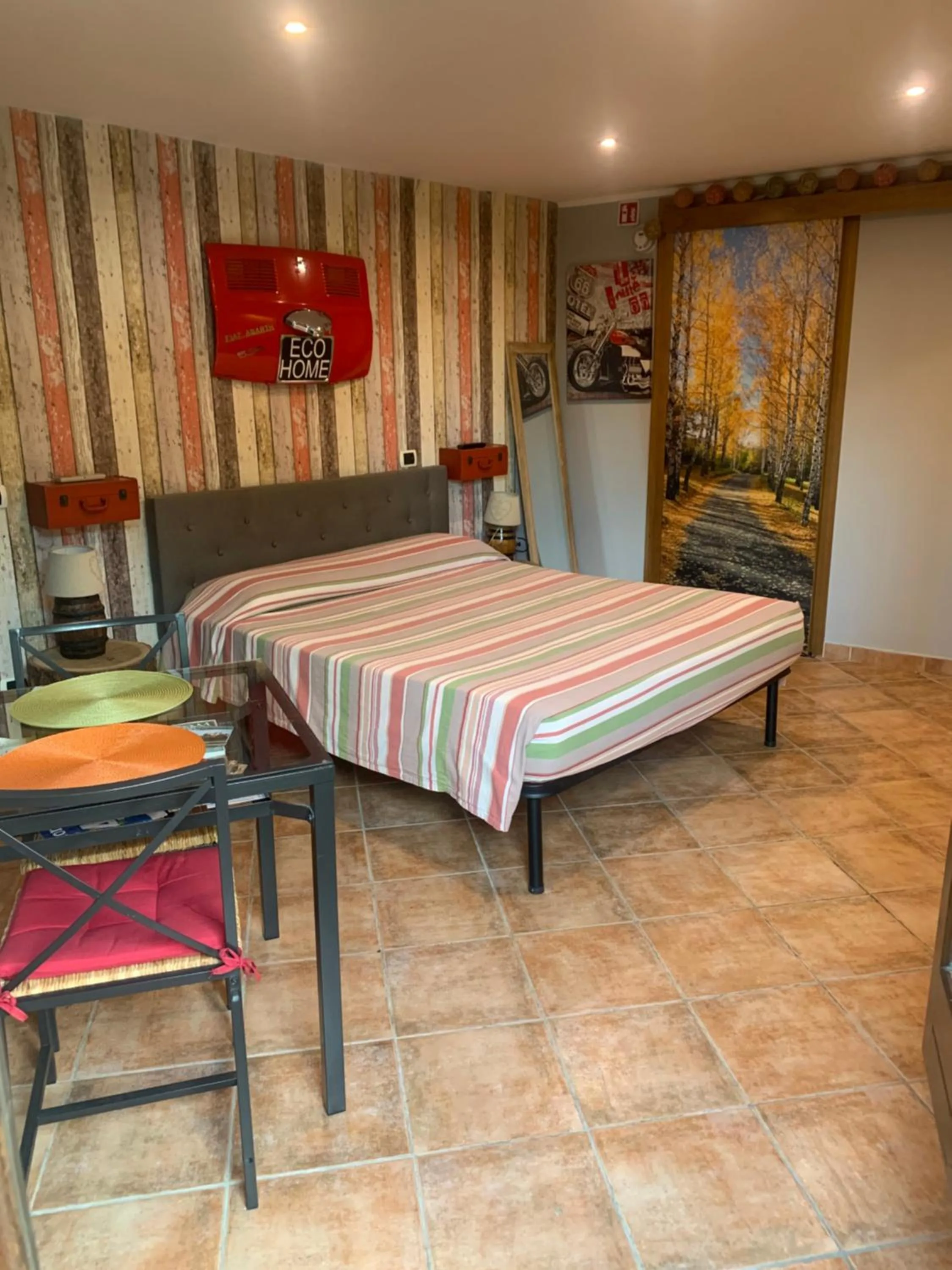 Bed in Eco Home con terrazza