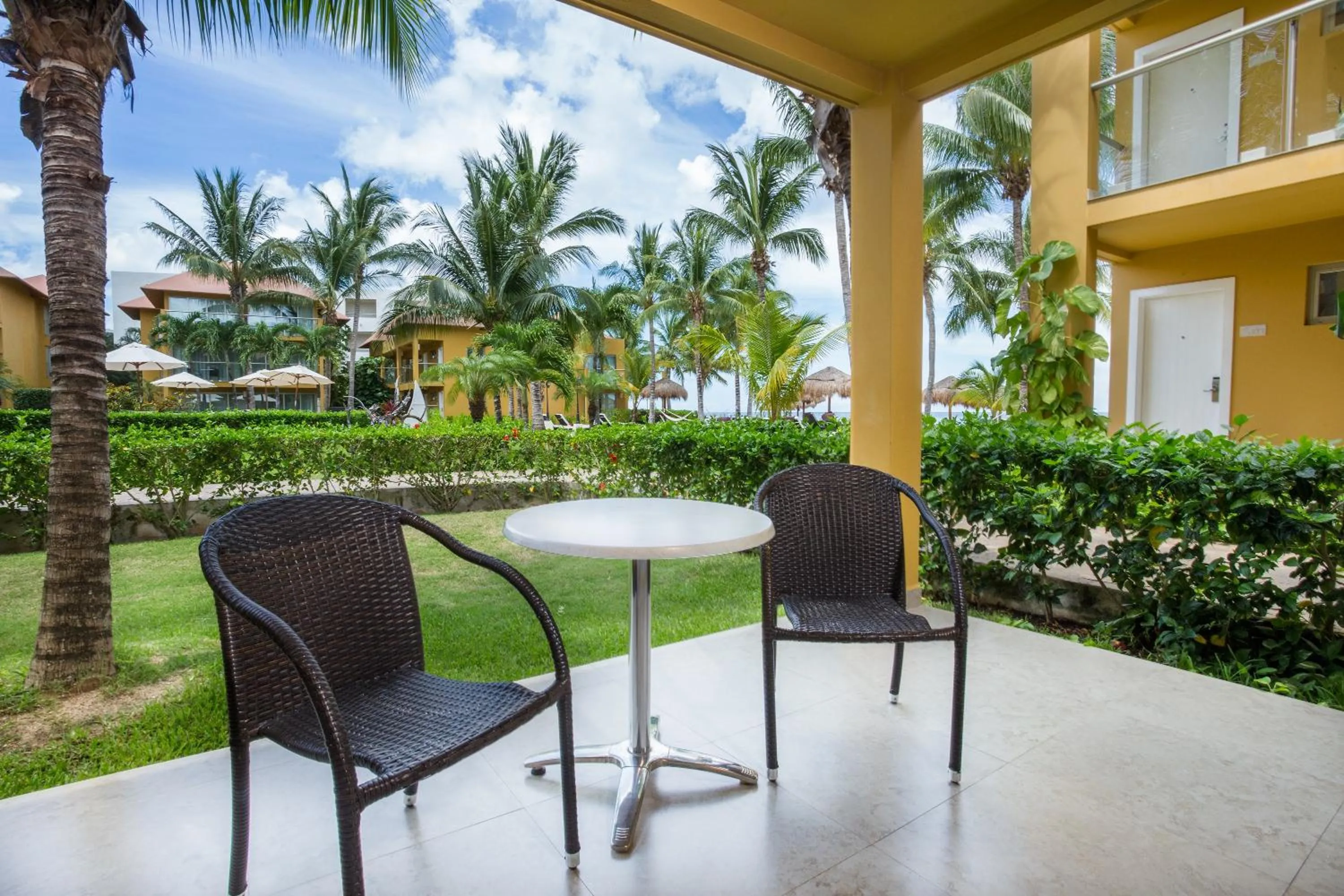 Balcony/Terrace in Secrets Aura Cozumel - Adults Only