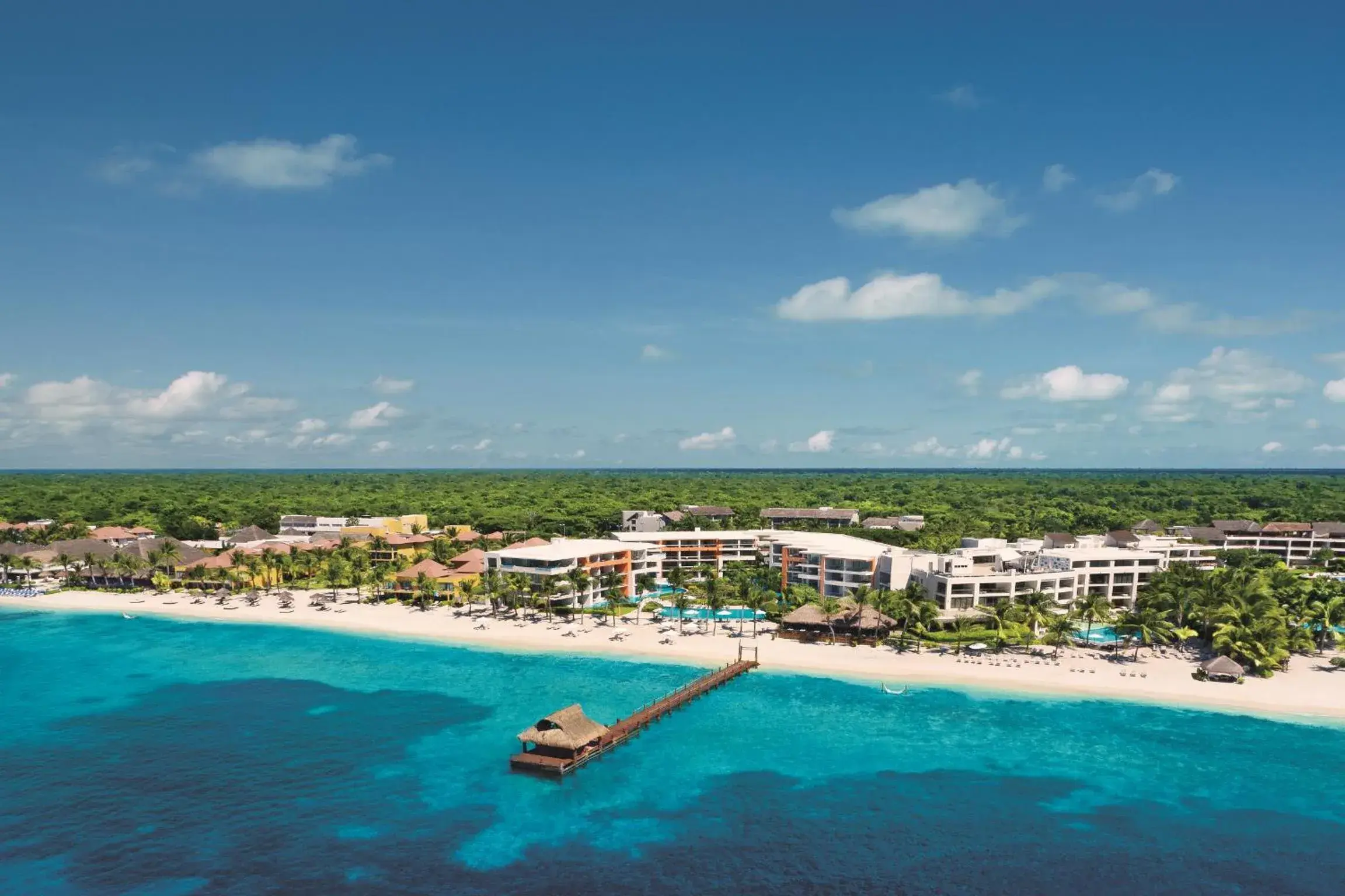 Bird's eye view in Secrets Aura Cozumel - Adults Only Bird's eye view in Secrets Aura Cozumel - Adults Only