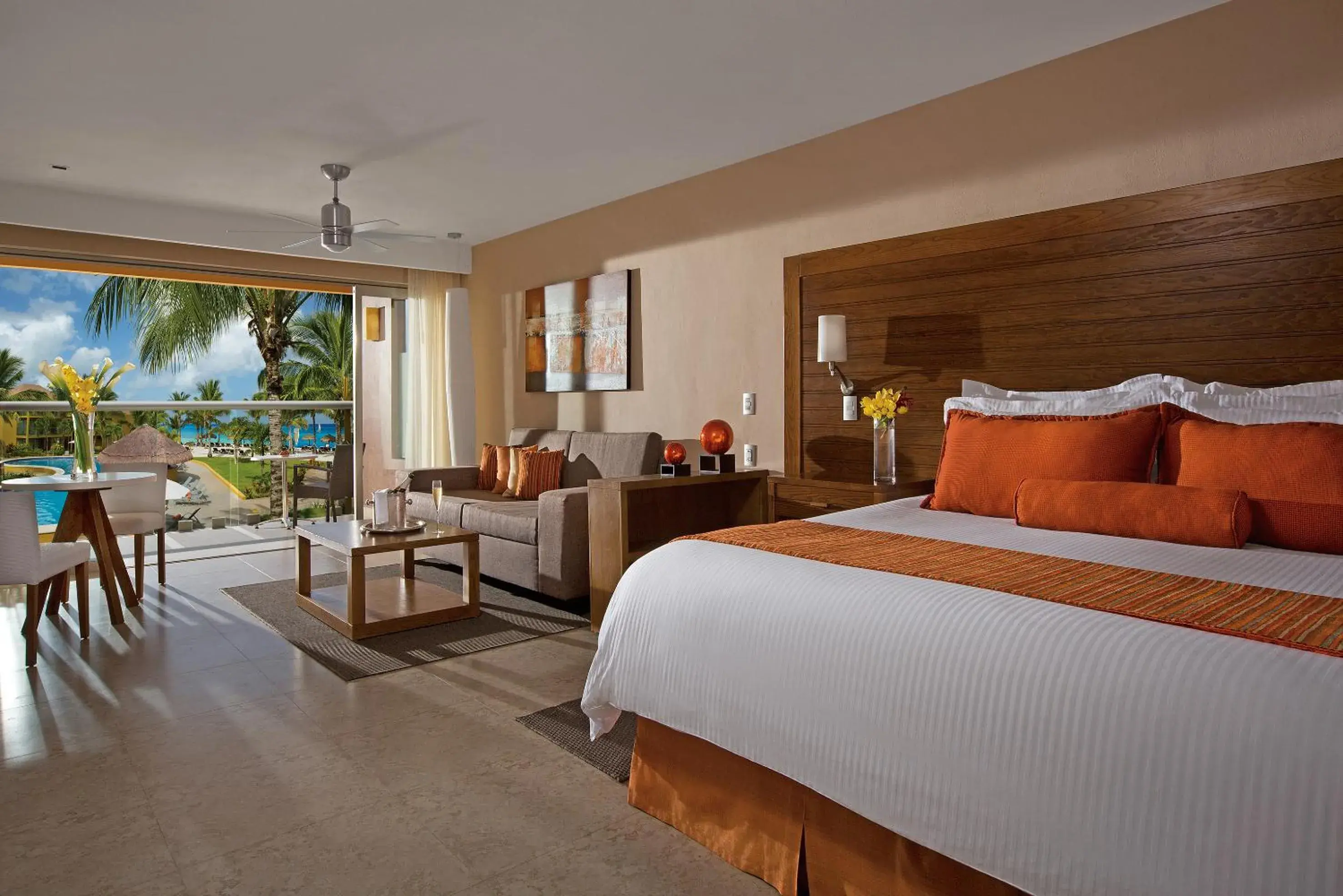 Photo of the whole room, Bed in Secrets Aura Cozumel - Adults Only Photo of the whole room, Bed in Secrets Aura Cozumel - Adults Only