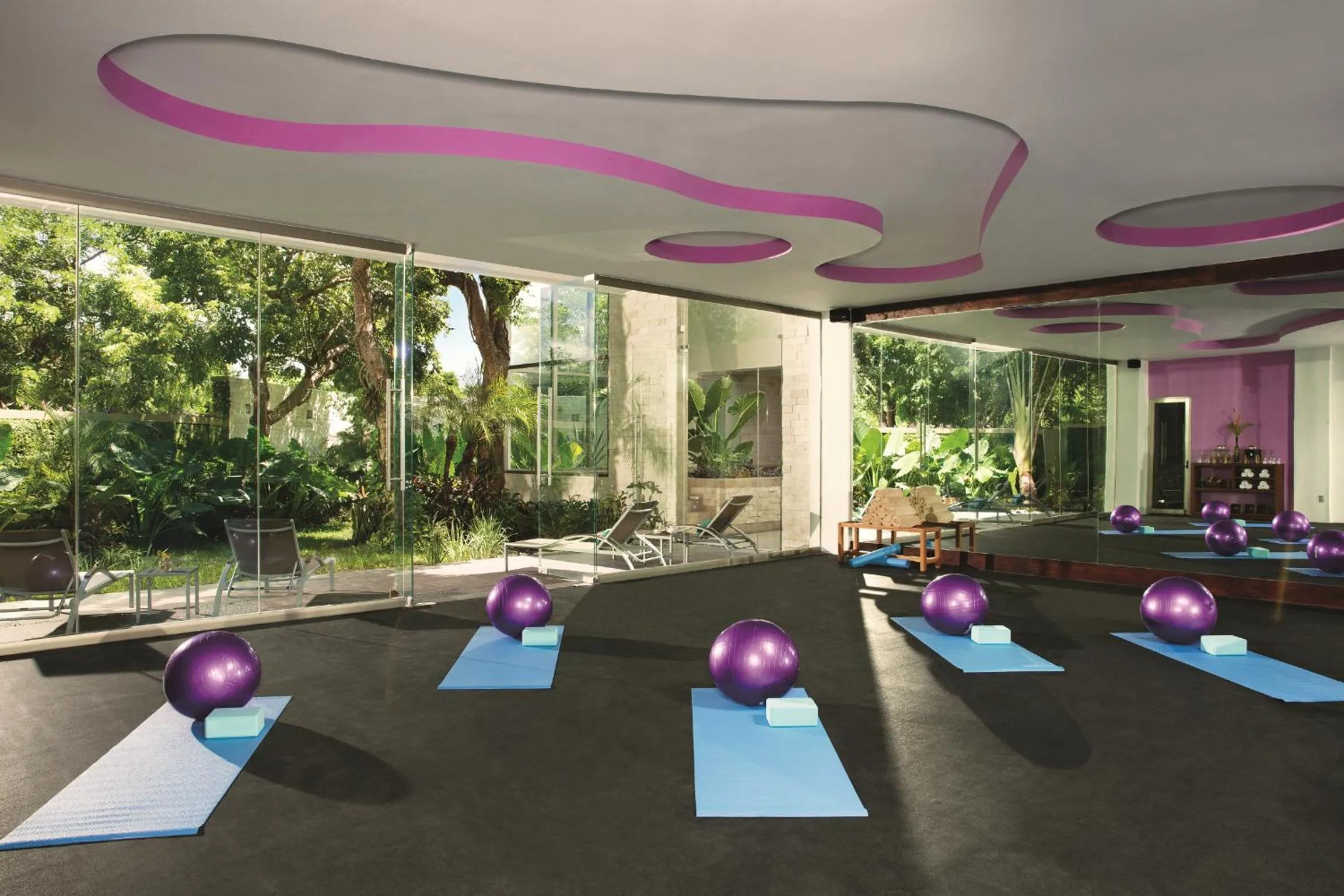 Fitness centre/facilities in Secrets Aura Cozumel - Adults Only