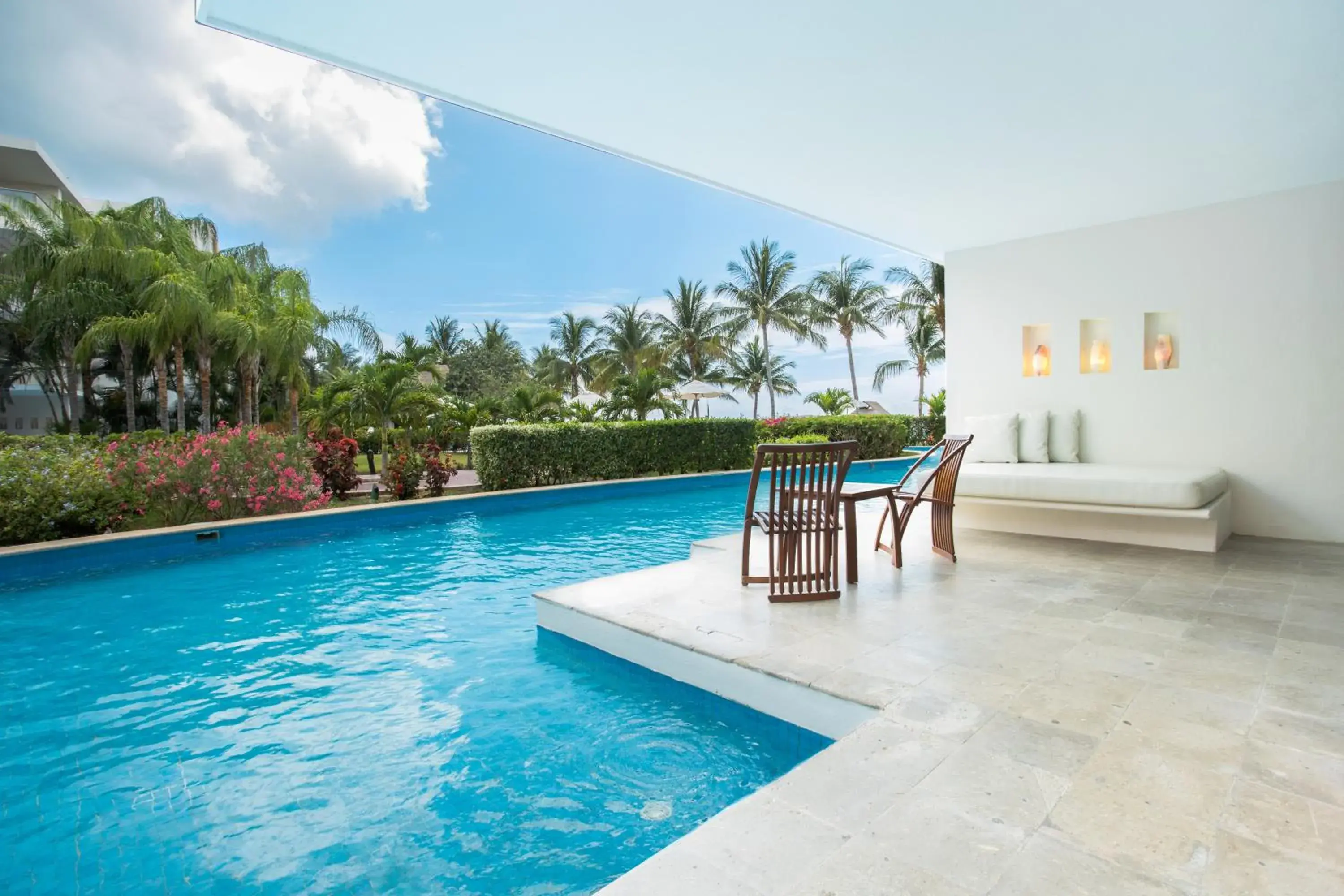 Property building in Secrets Aura Cozumel - Adults Only Property building in Secrets Aura Cozumel - Adults Only