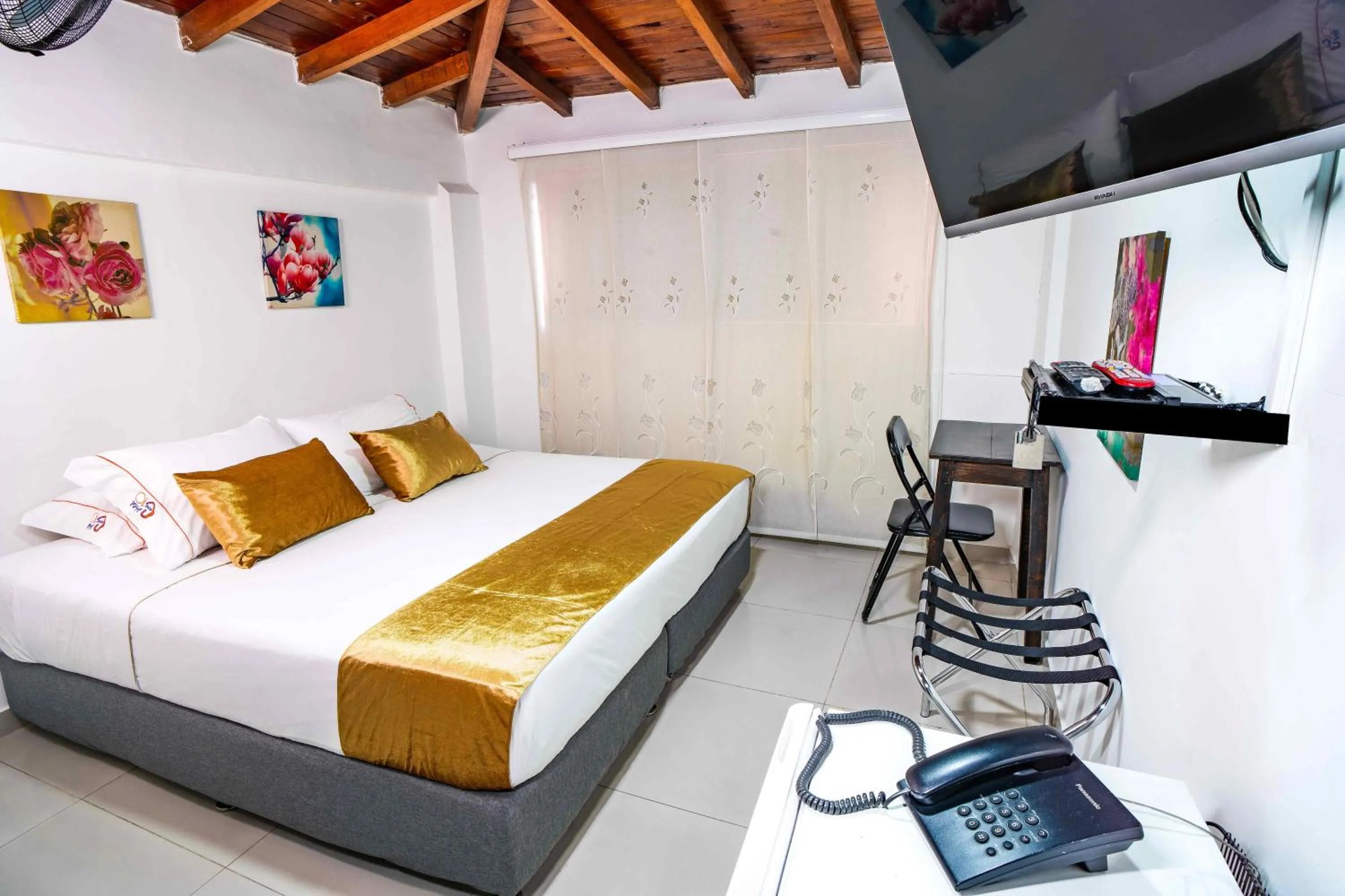 Bed in Hotel Casa 10