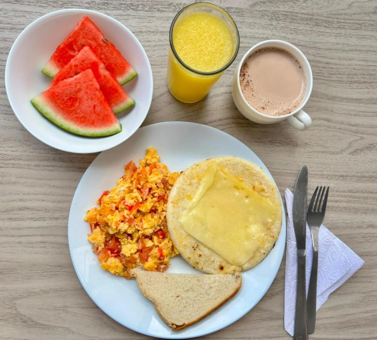 Breakfast in Hotel Casa 10