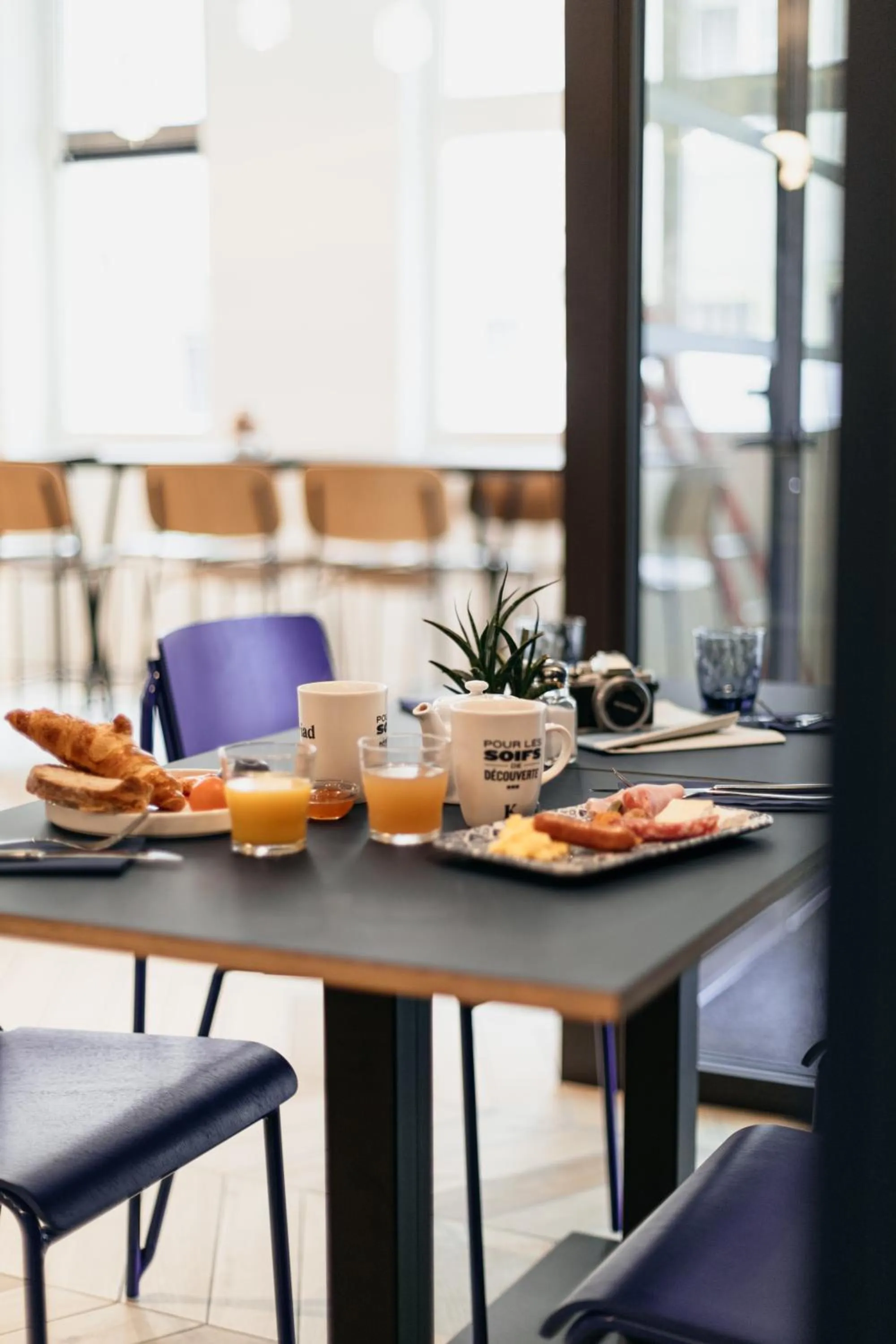 Breakfast in Kyriad Metz Centre - Restaurant Moze