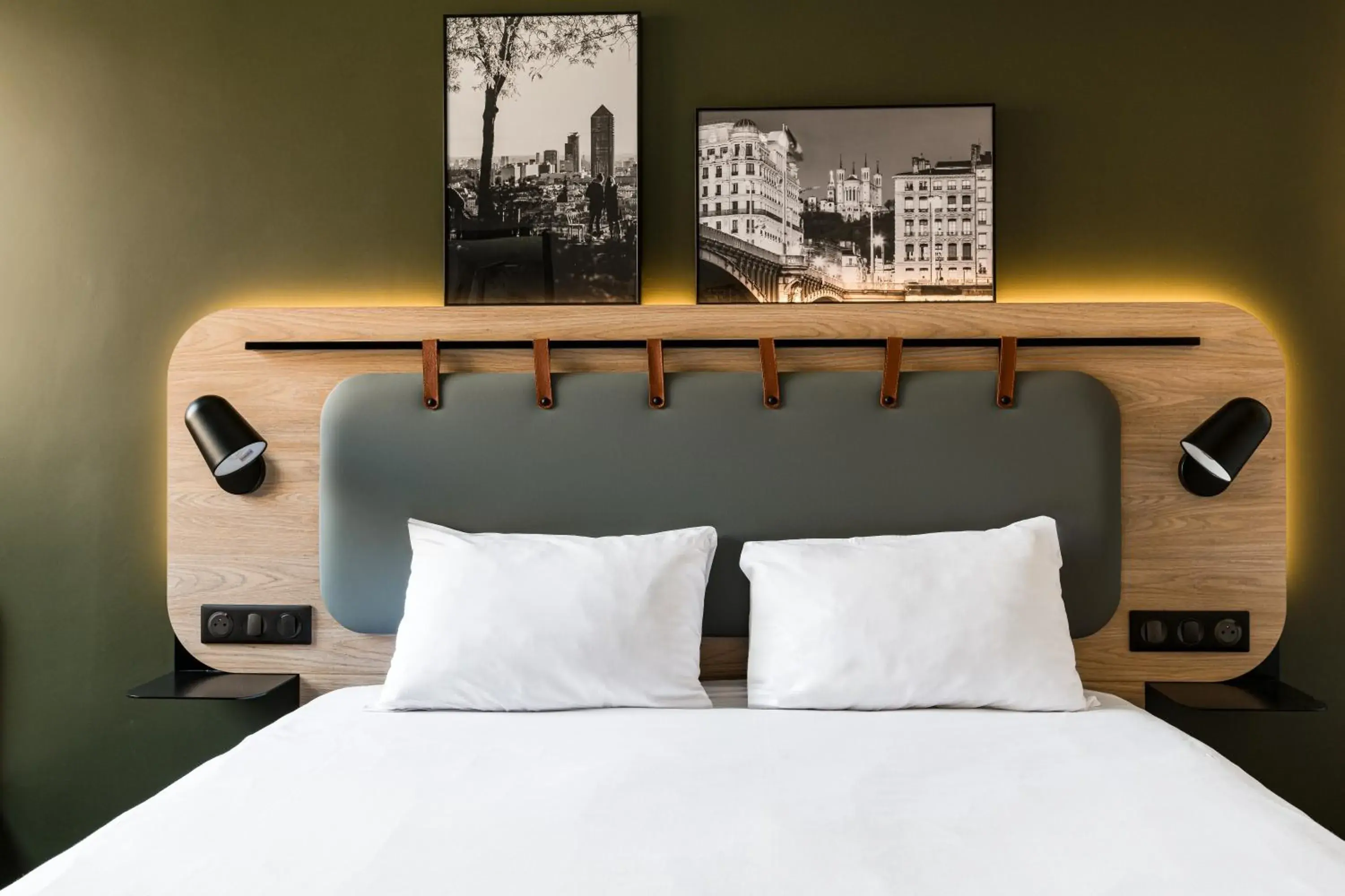 Bed in Campanile PRIME Lyon Part-Dieu Bed in Campanile PRIME Lyon Part-Dieu