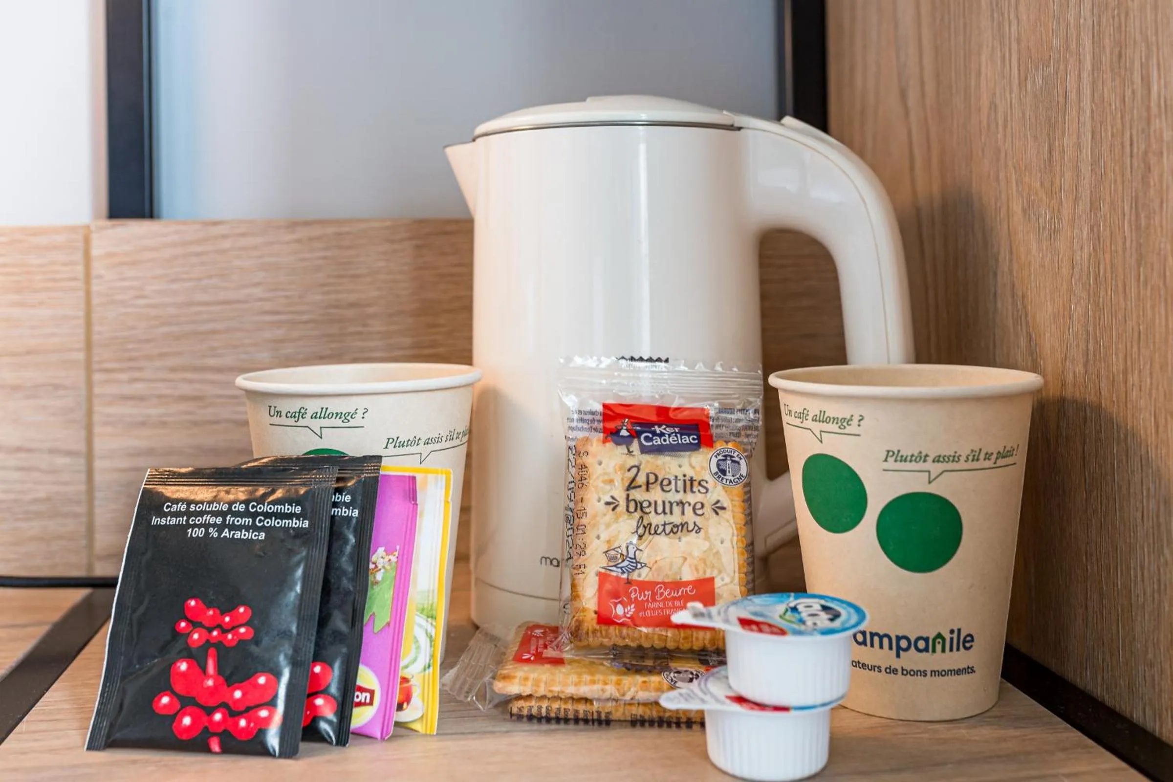 Coffee/tea facilities in Campanile PRIME Lyon Centre Gare Part-Dieu