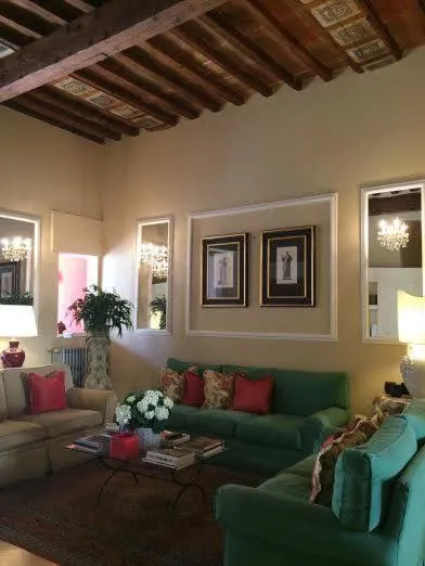 Living room in Capri Moon Guest House