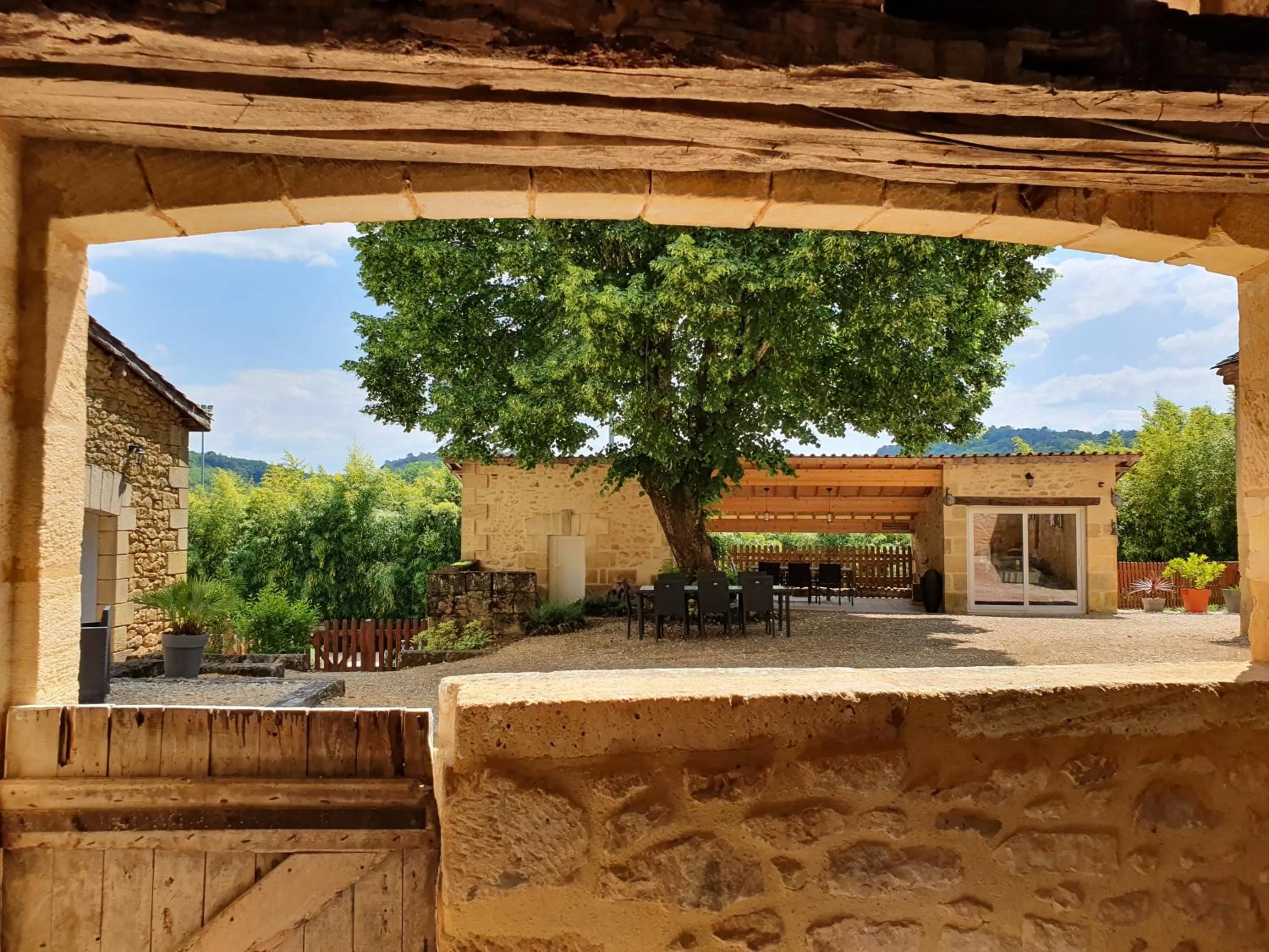 Garden in Le Clos de la Canéda