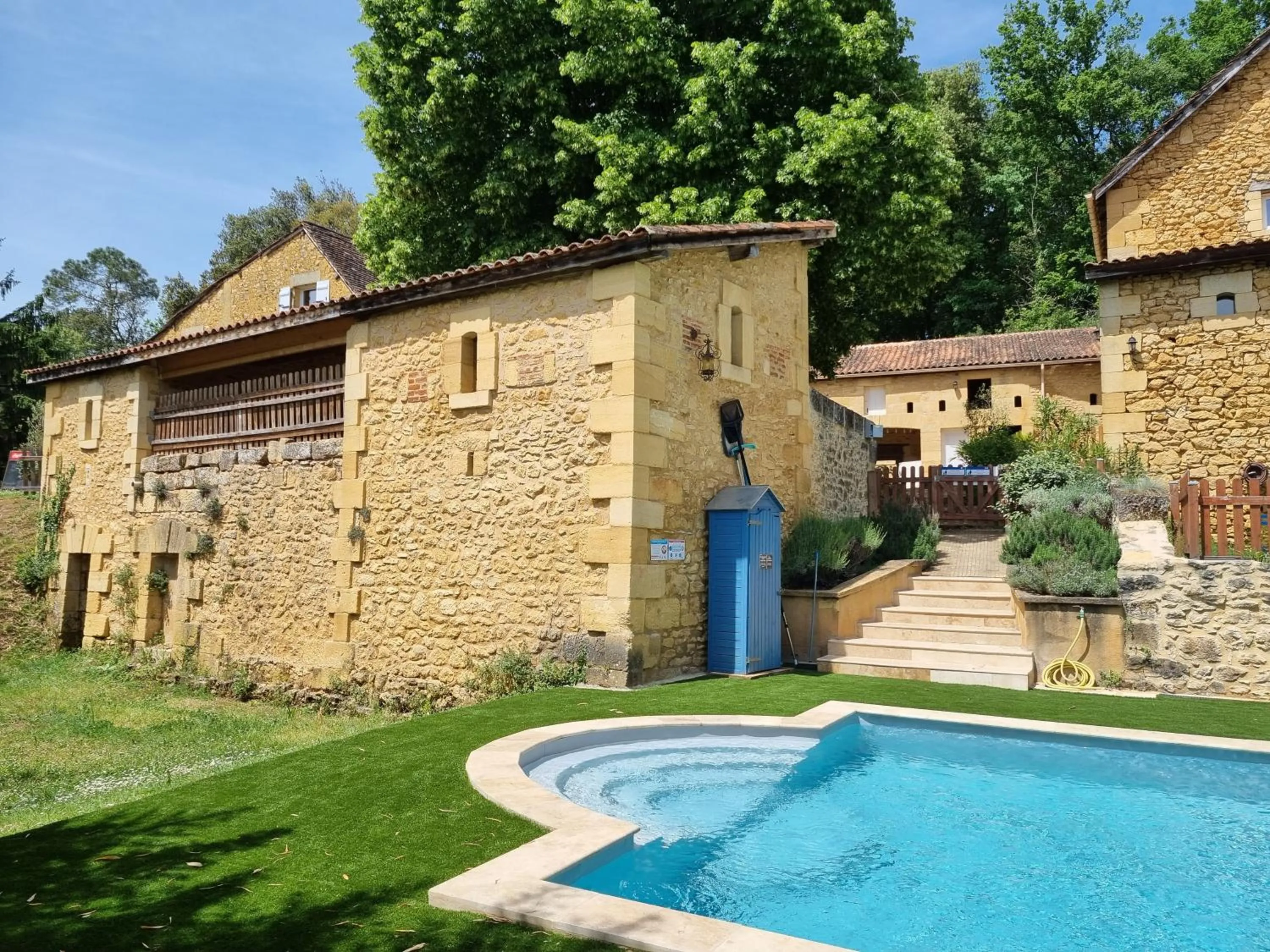 Swimming pool in Le Clos de la Canéda
