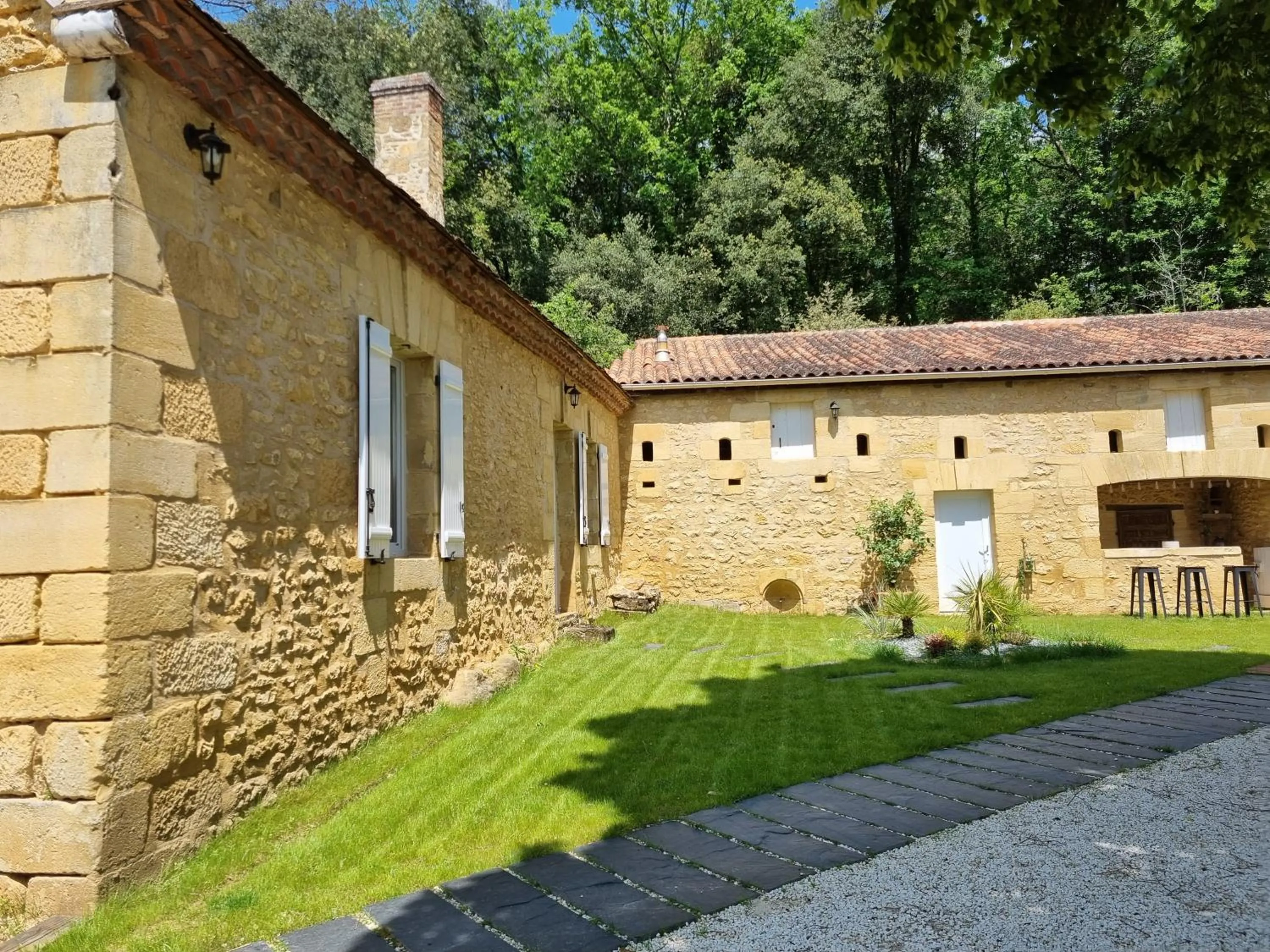 Garden in Le Clos de la Canéda