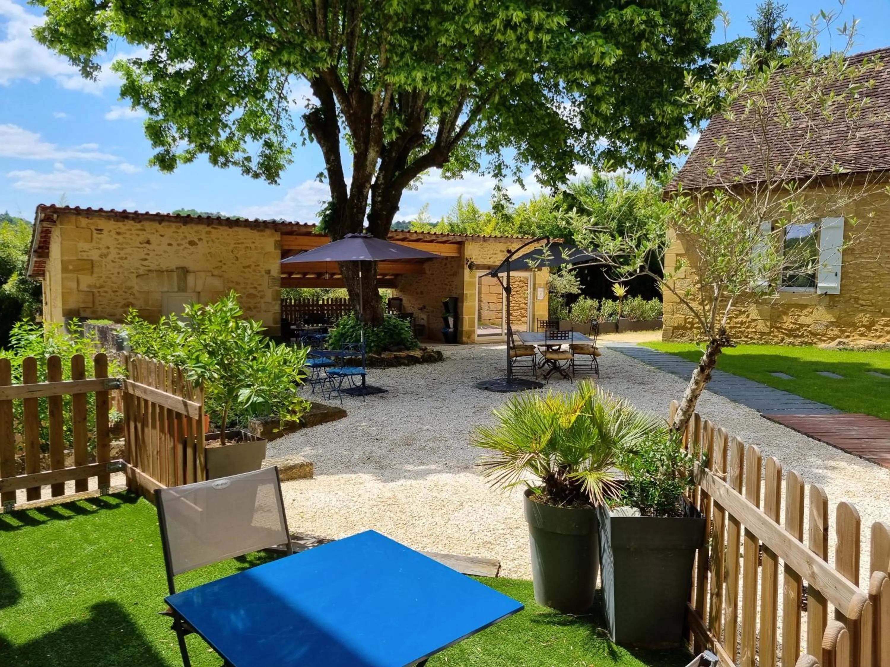 Garden in Le Clos de la Canéda