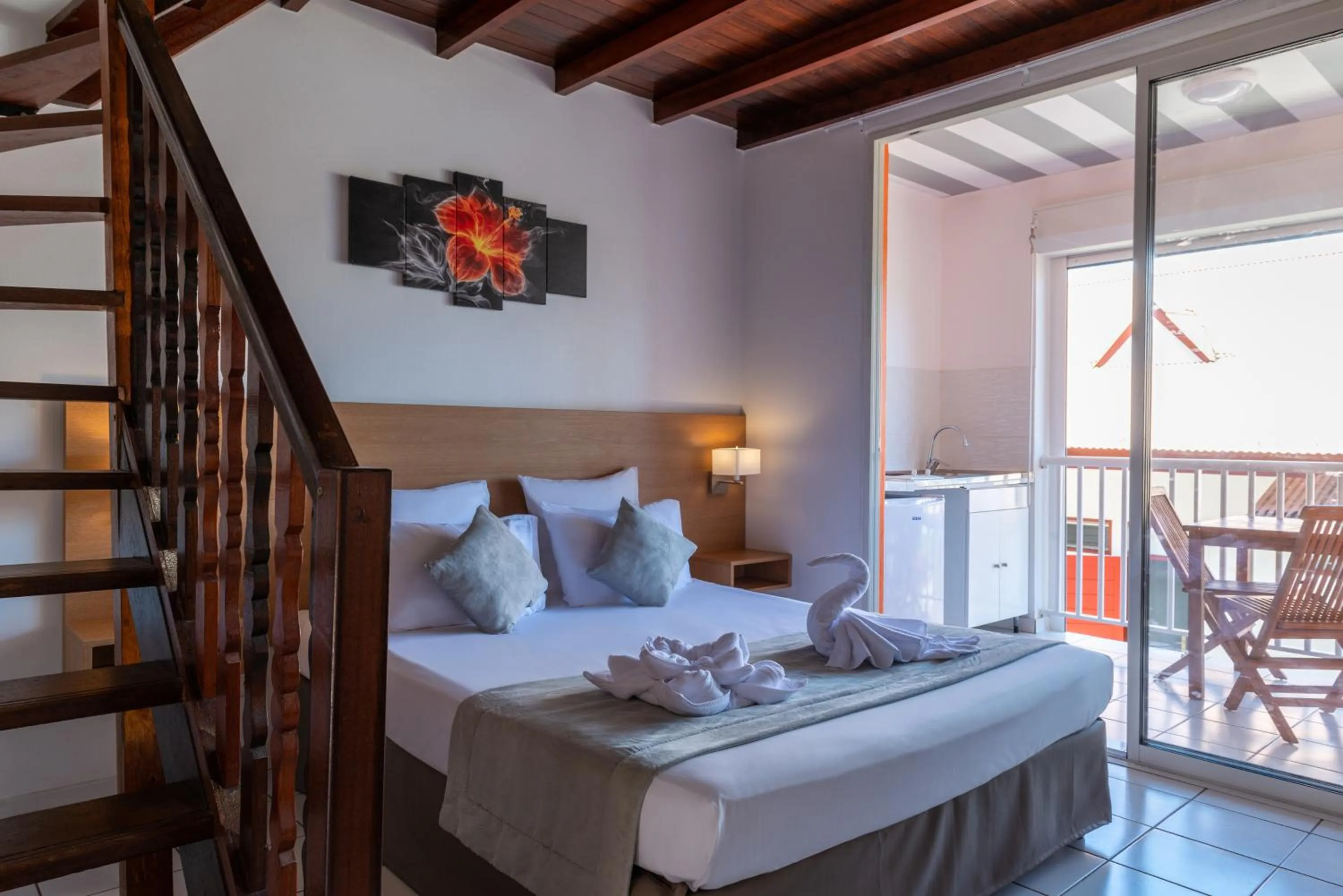 Bed in The Originals City, Hôtel Belova, Cayenne Sud