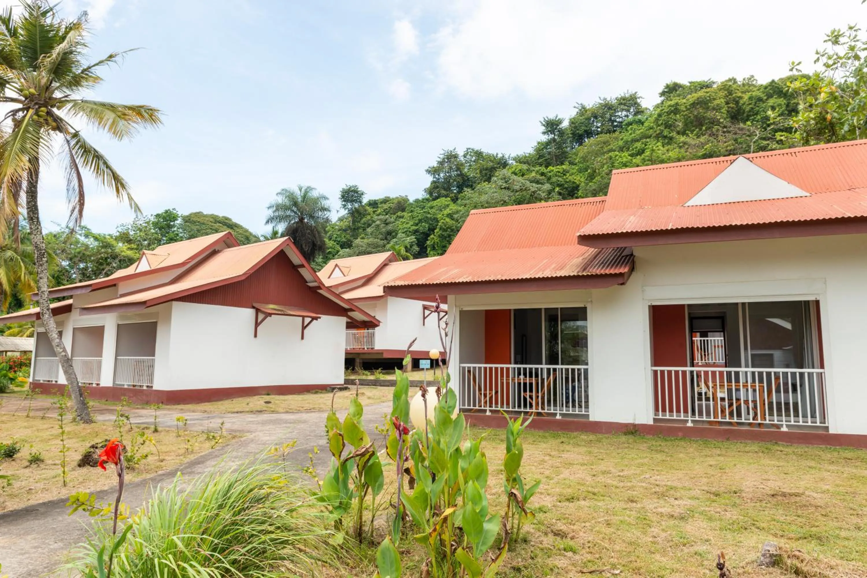 Garden view in The Originals City, Hôtel Belova, Cayenne Sud