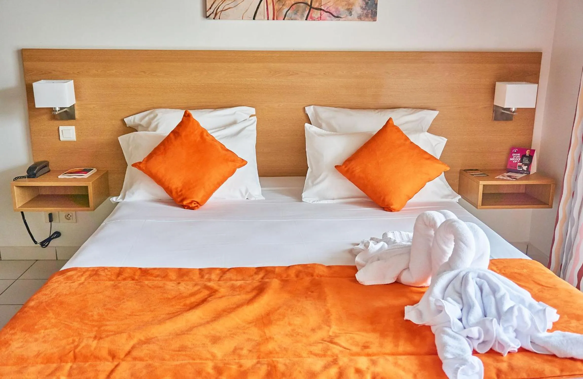 Bed in The Originals City, Hôtel Belova, Cayenne Sud