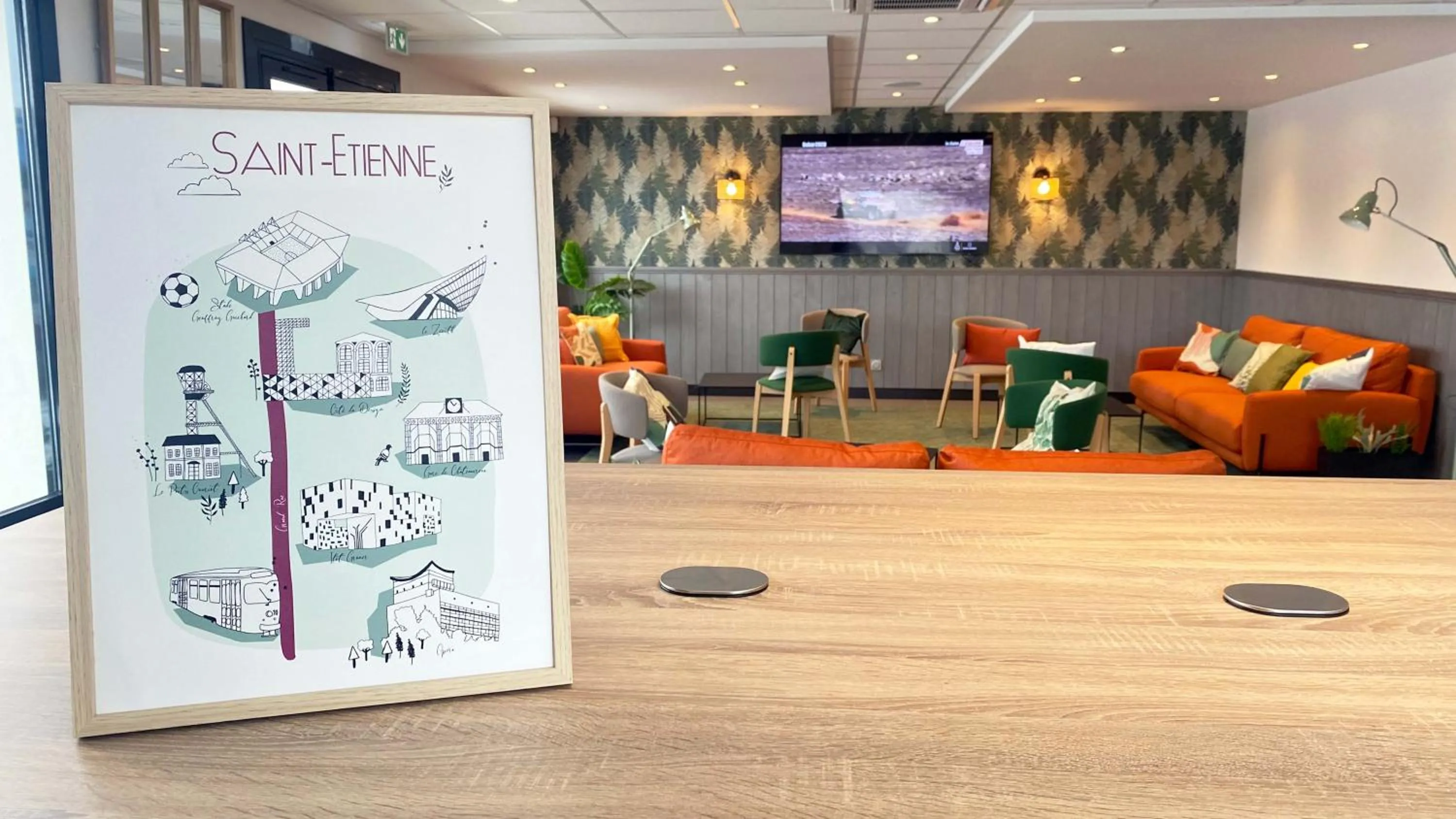 Property building in Campanile Saint-Étienne Nord La Terrasse