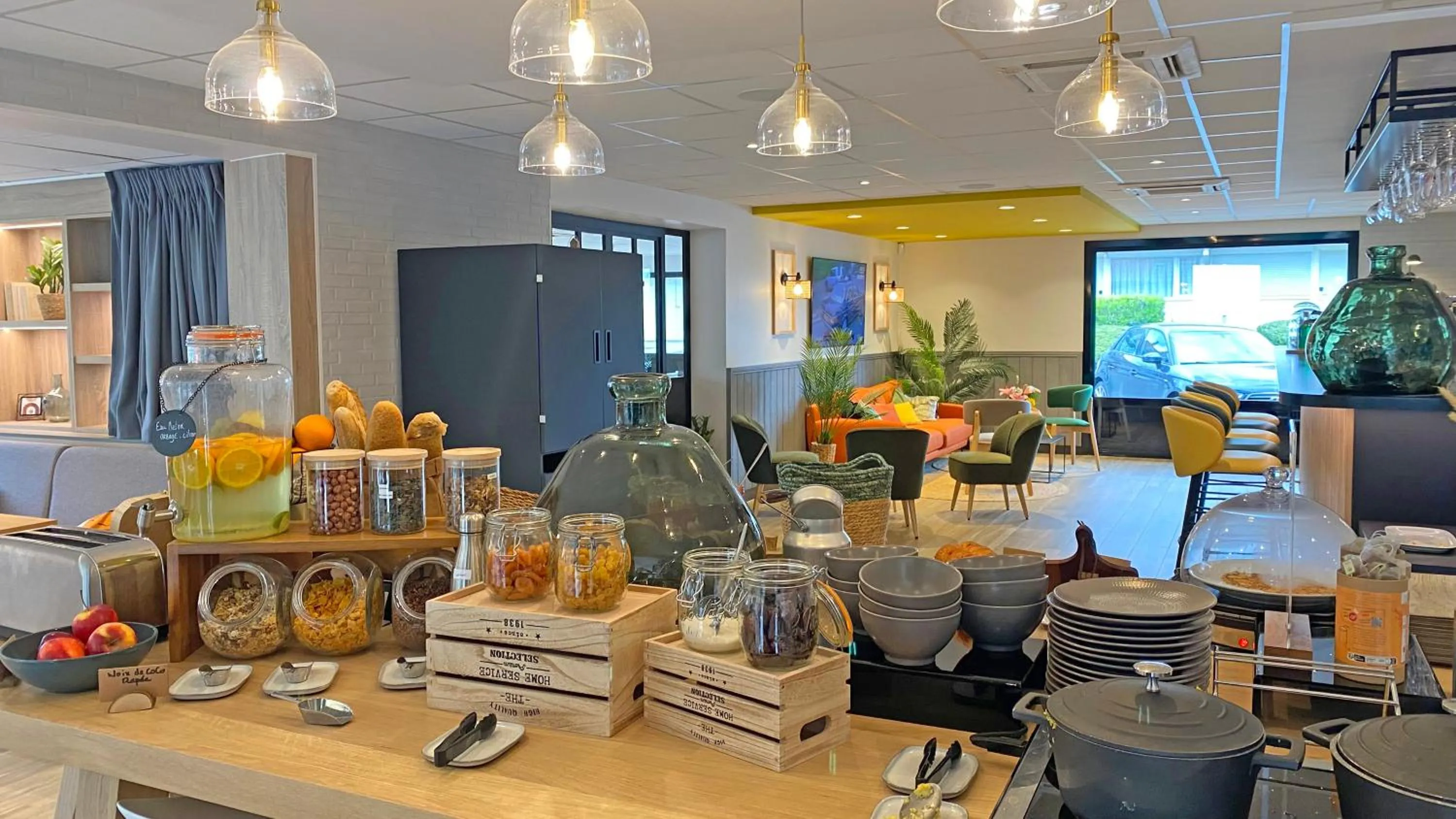 Restaurant/places to eat in Campanile Saint-Étienne Nord La Terrasse