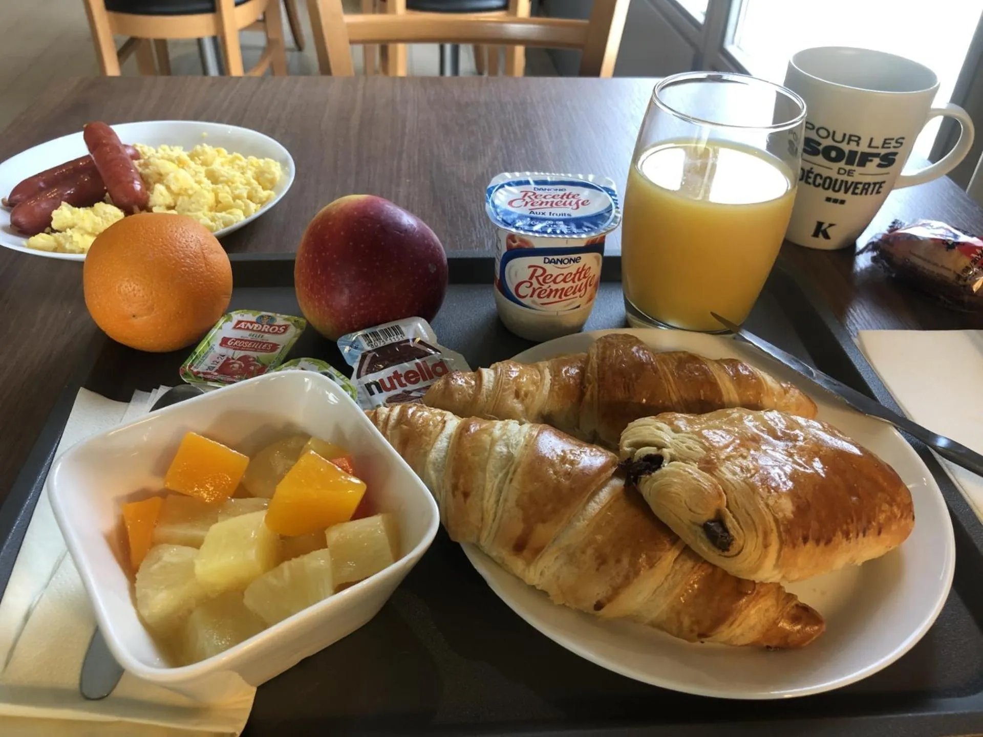 Breakfast in Kyriad SEDAN