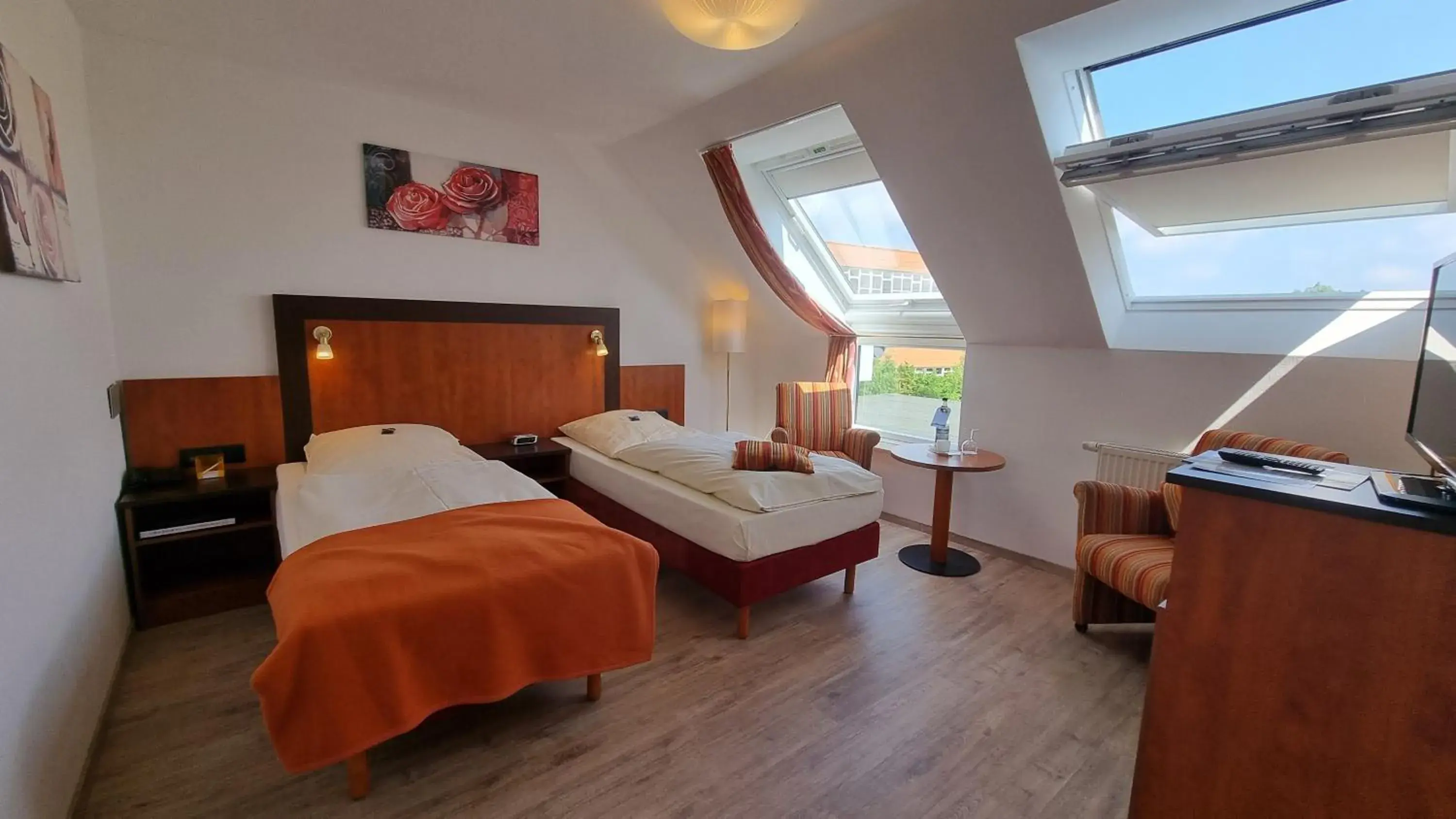 Twin Room in Akzent Hotel Strandhalle Twin Room in Akzent Hotel Strandhalle