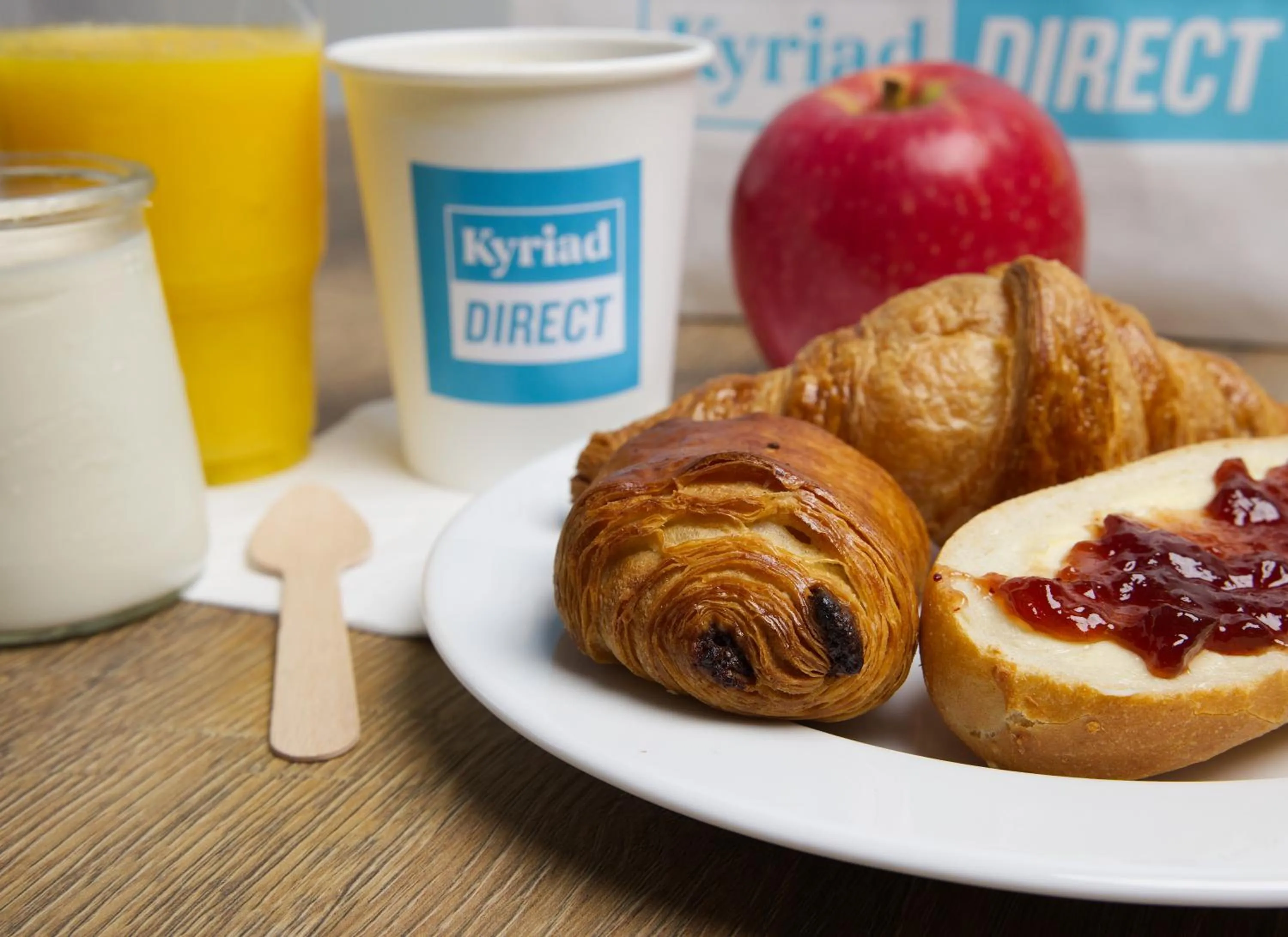 Breakfast in Kyriad Direct Soissons