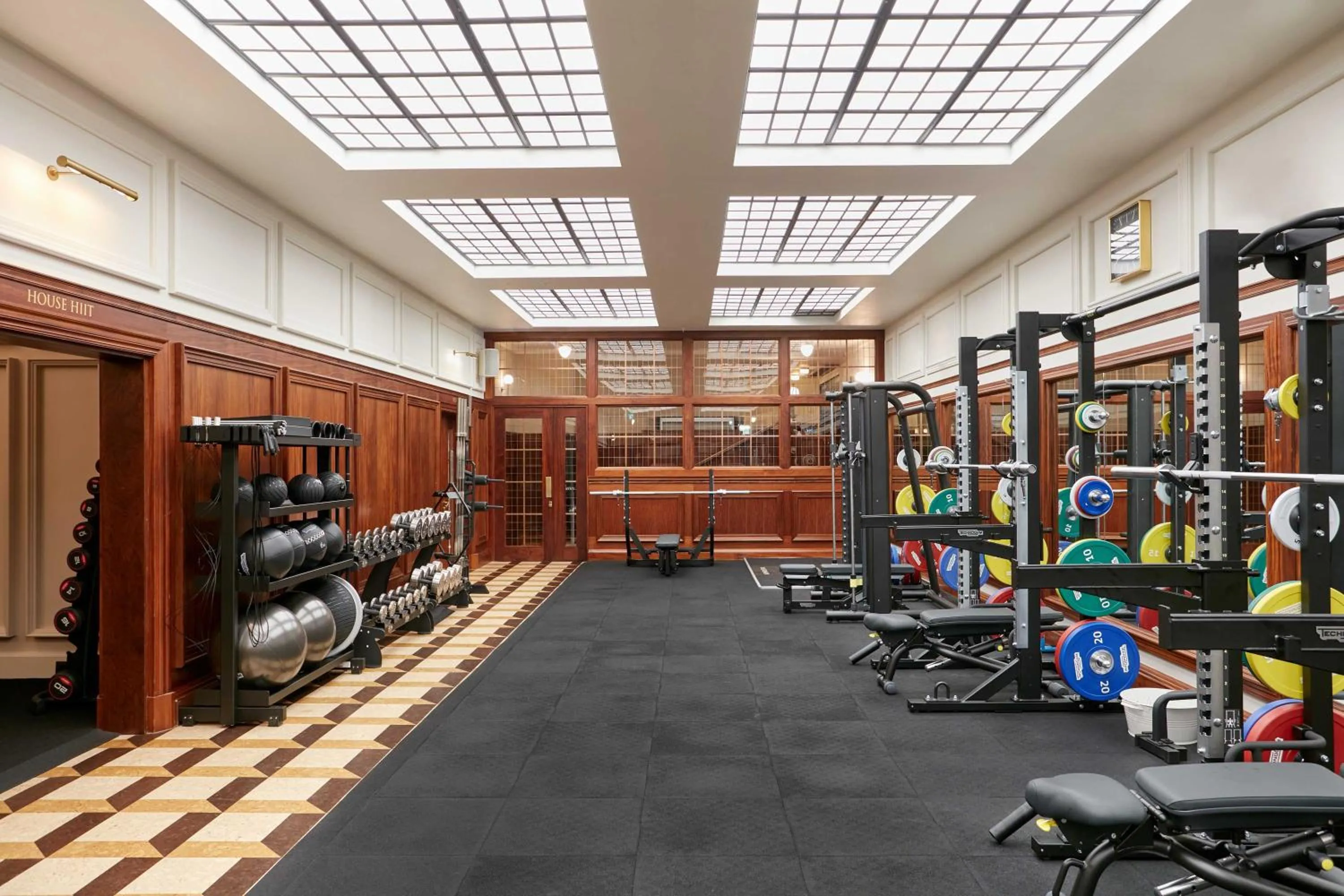 Fitness centre/facilities in The Ned