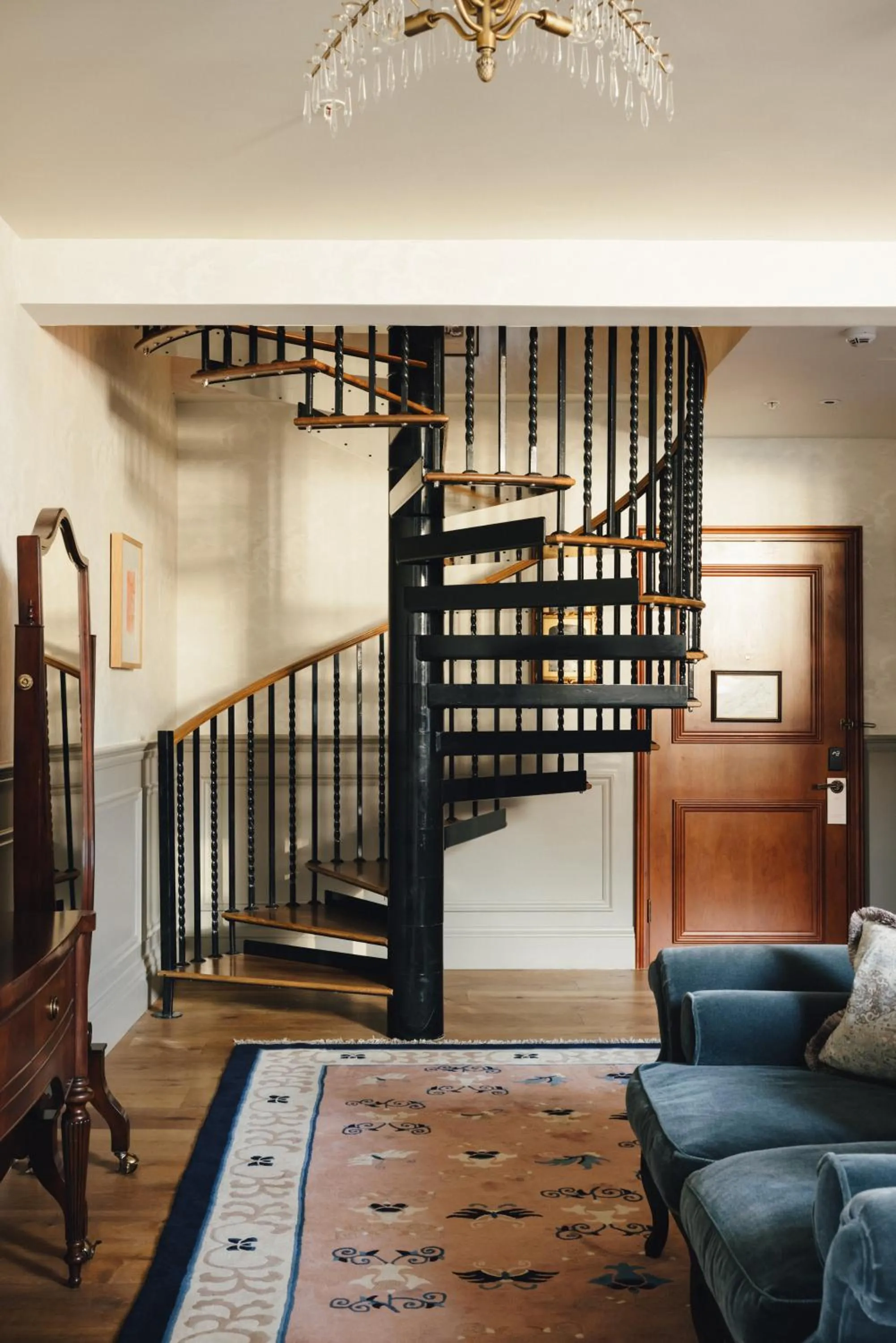 Living room in The Ned