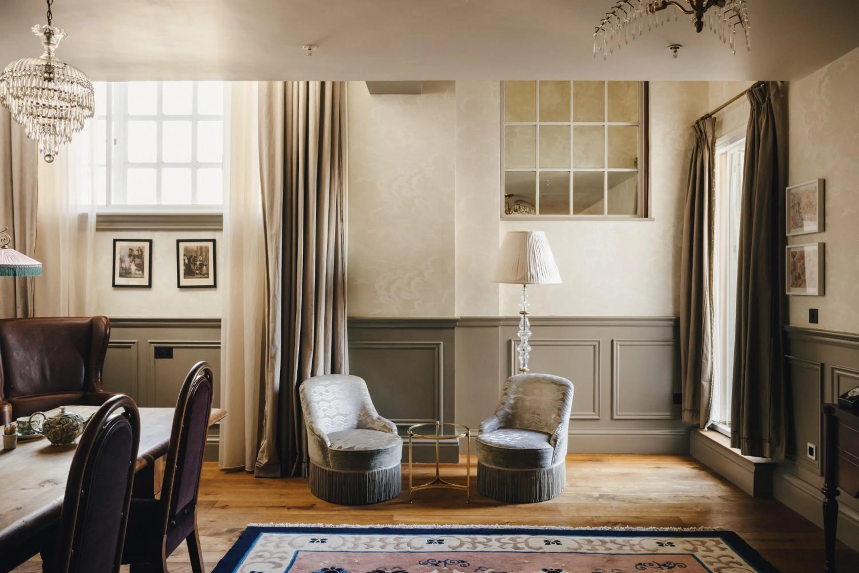 Dining area in The Ned