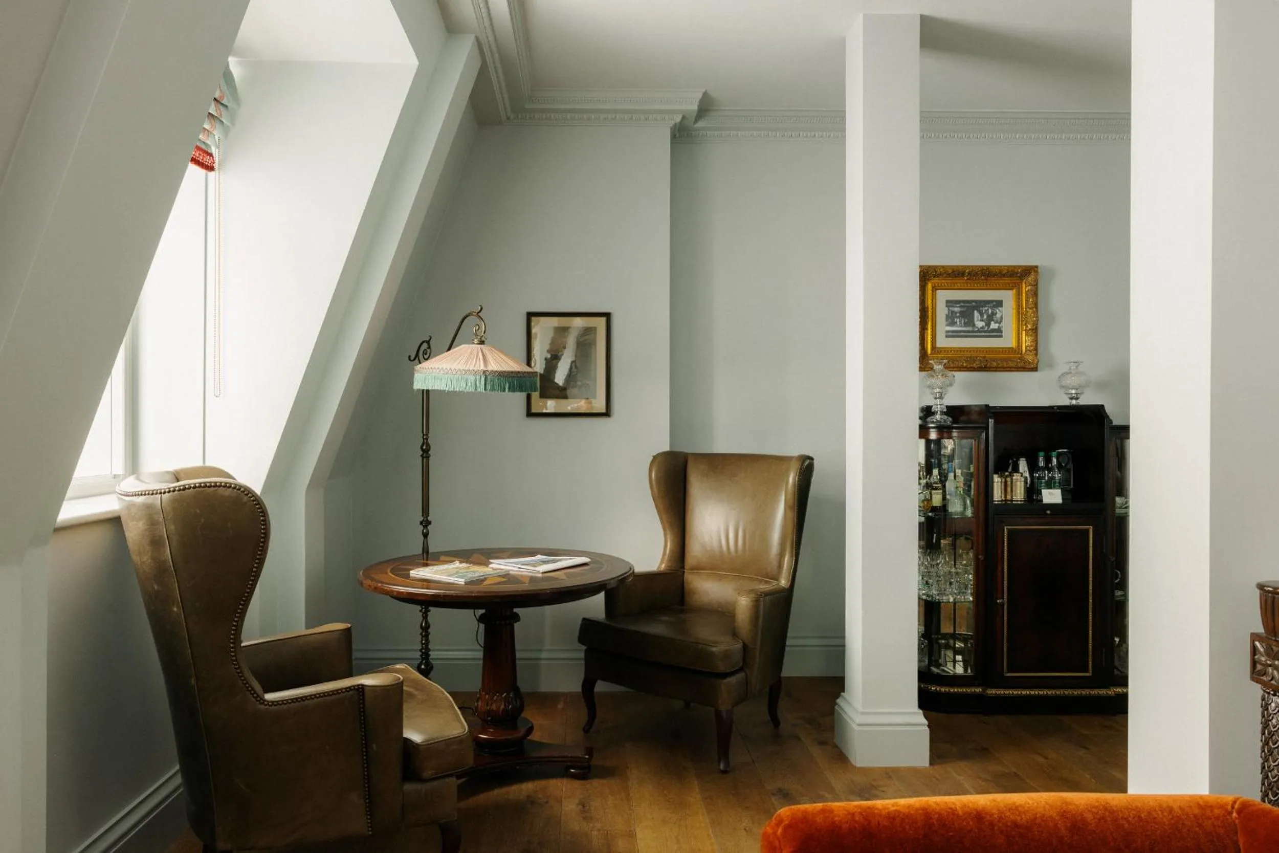 Living room in The Ned