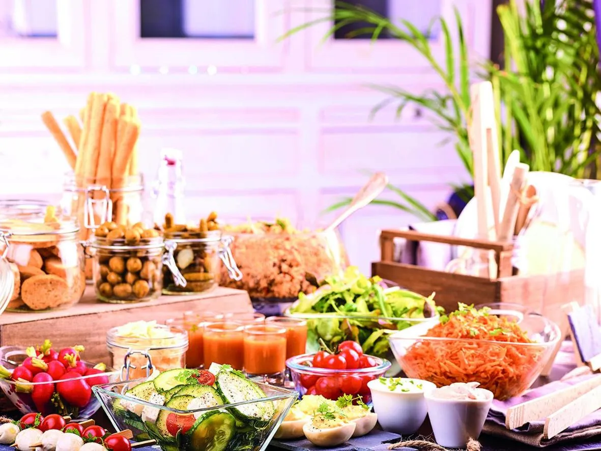 Breakfast in Hotel Campanile Besançon Nord Ecole Valentin