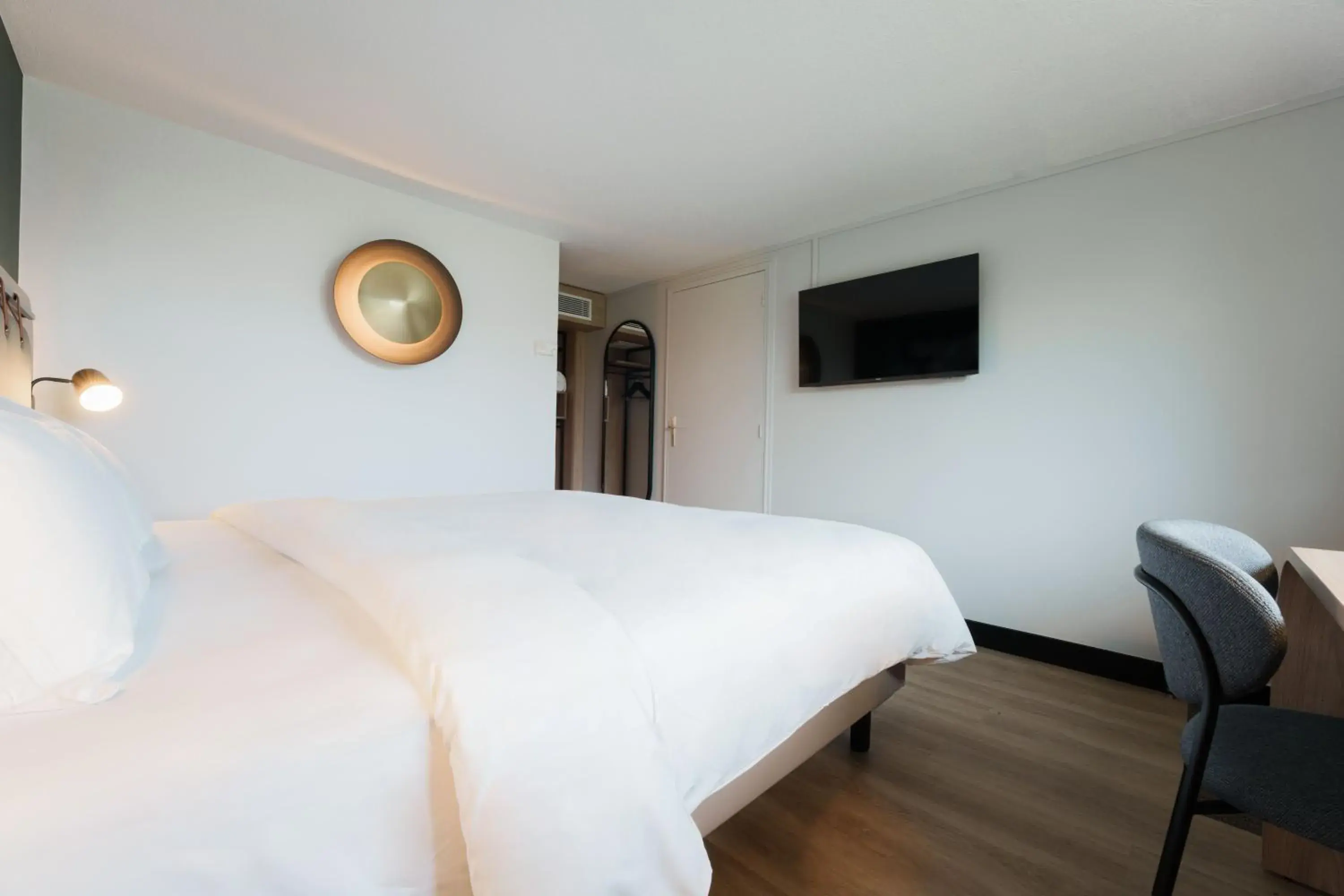 Bed in Campanile Bordeaux Sud Hopital Haut Leveque - Pessac Bed in Campanile Bordeaux Sud Hopital Haut Leveque - Pessac