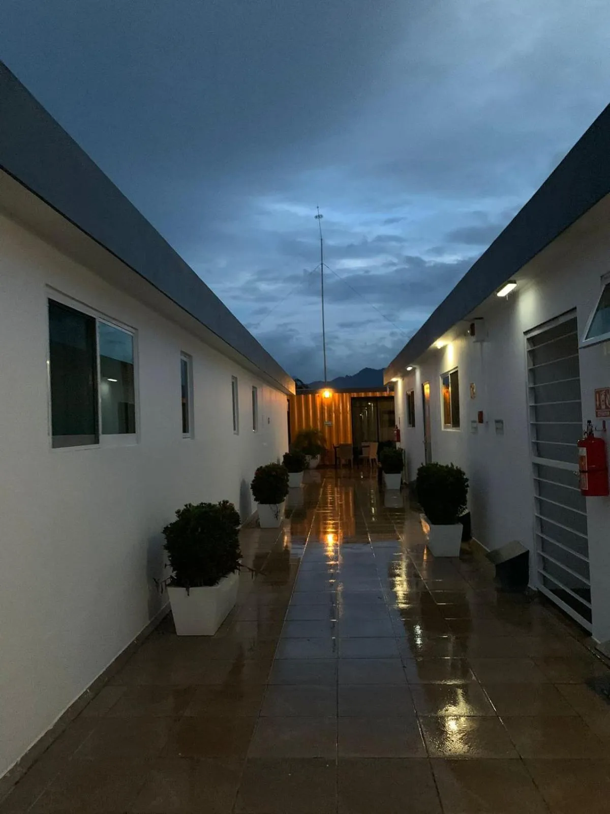 Balcony/Terrace in Container Inn Hotel Aeropuerto