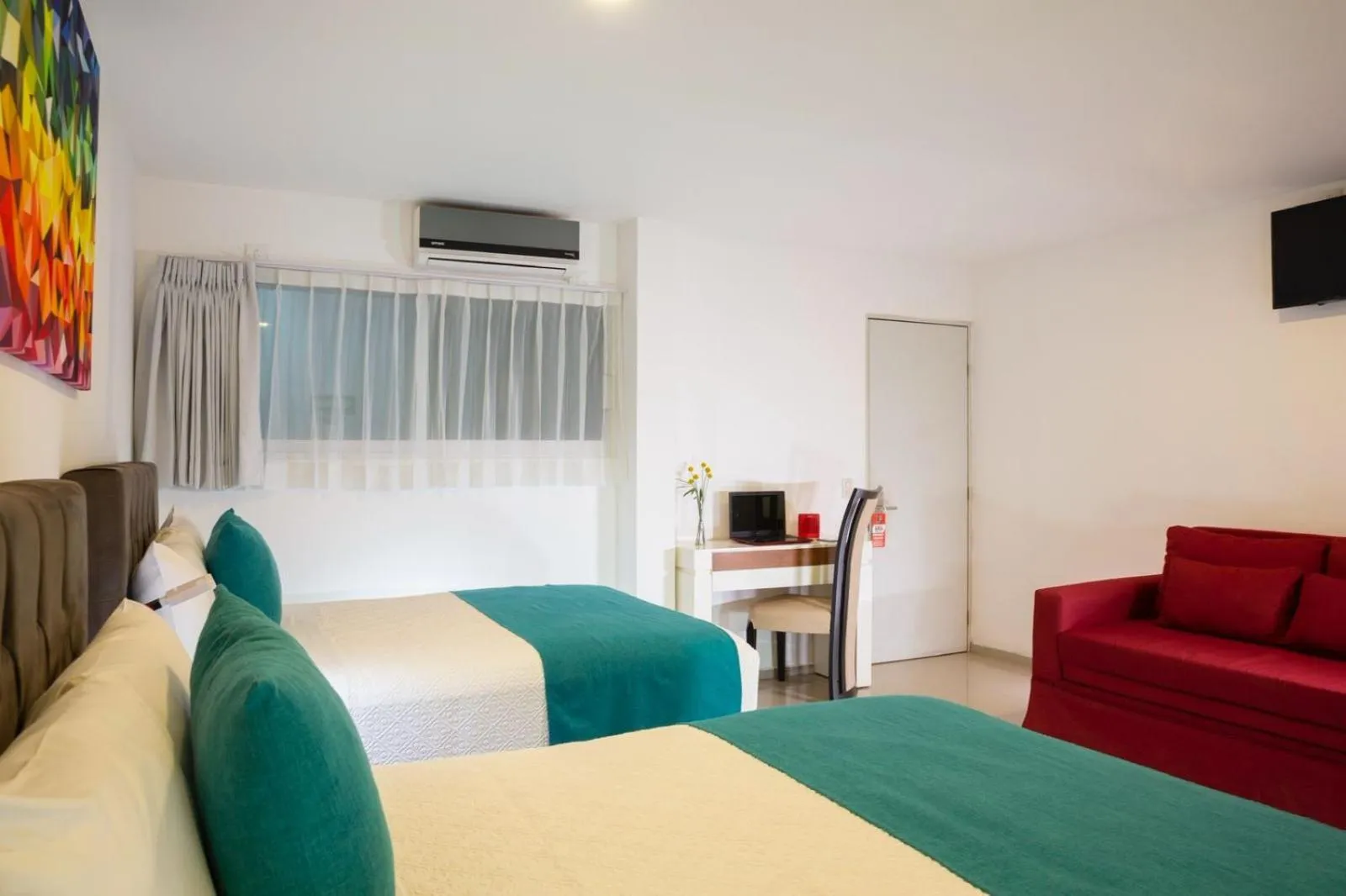 Bed in Container Inn Hotel Aeropuerto