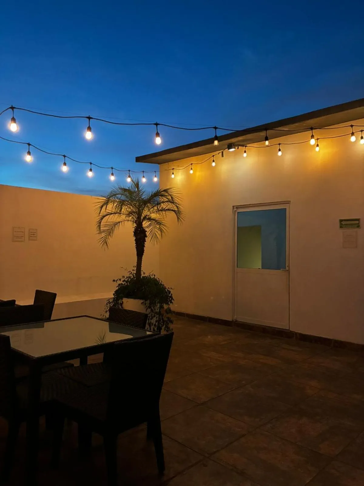 Balcony/Terrace in Container Inn Hotel Aeropuerto