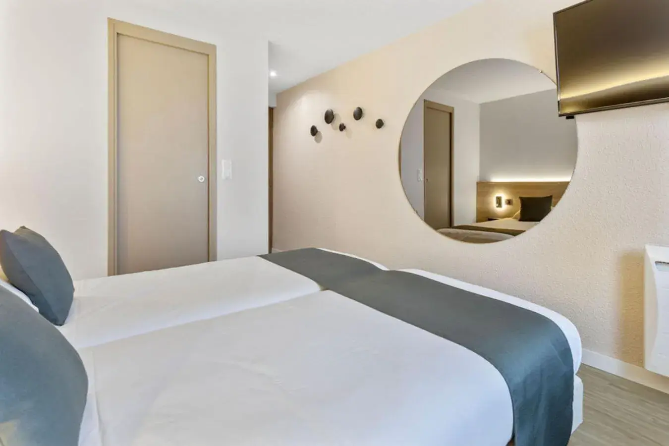 Bed in Kyriad Deauville - St Arnoult Bed in Kyriad Deauville - St Arnoult