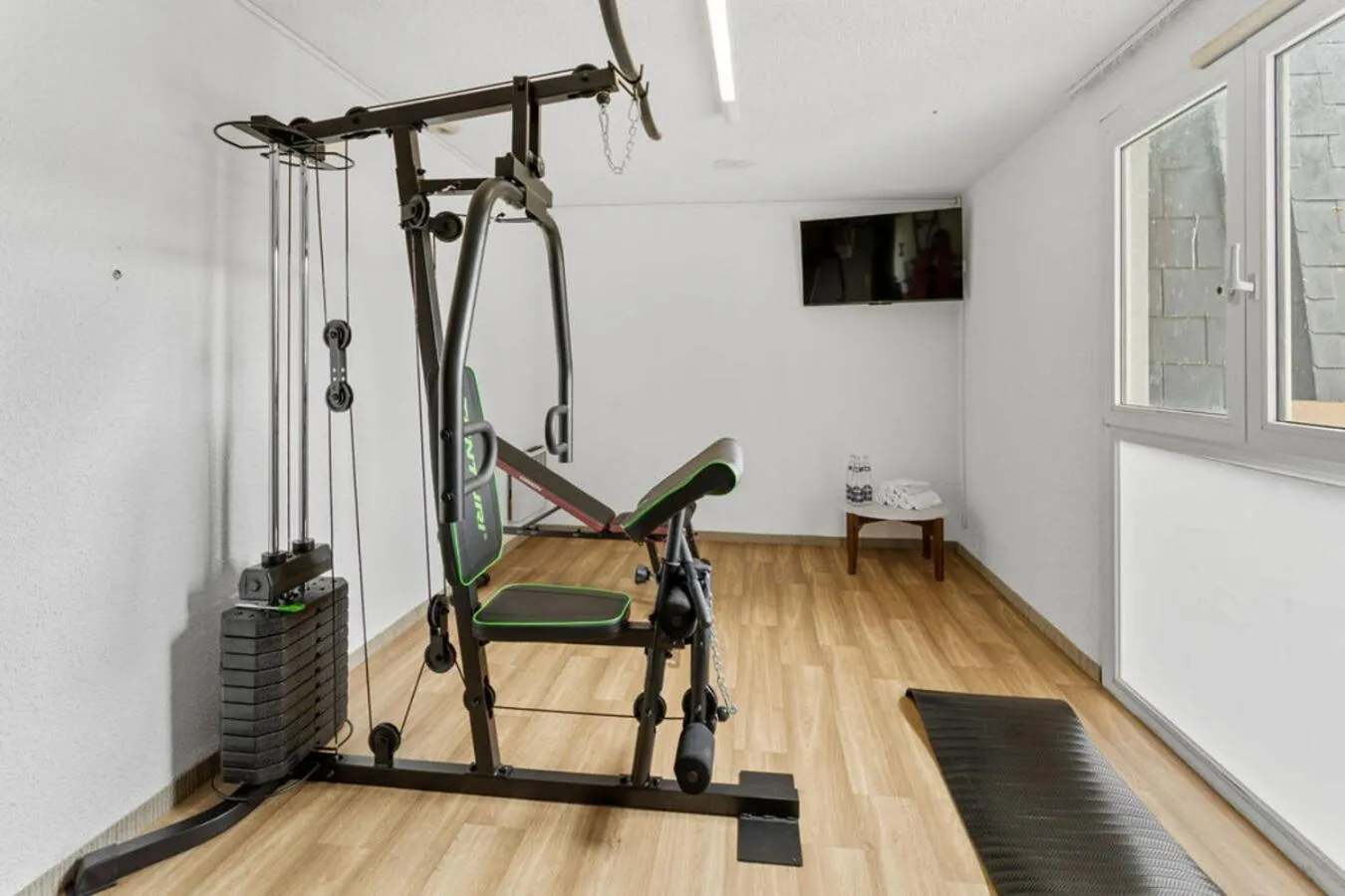 Fitness centre/facilities in Kyriad Deauville - St Arnoult