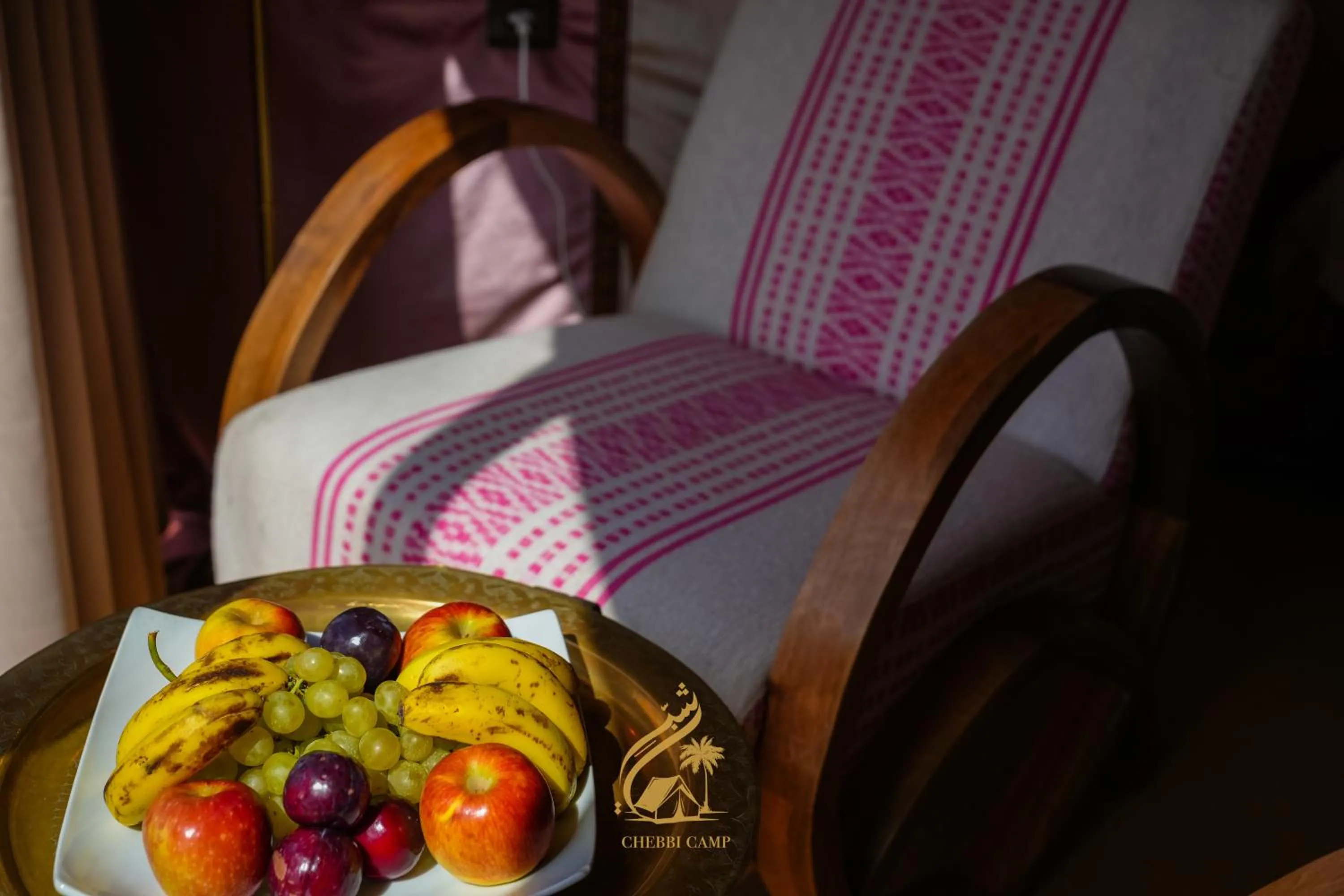 Food and drinks in Luxury Camp Chebbi