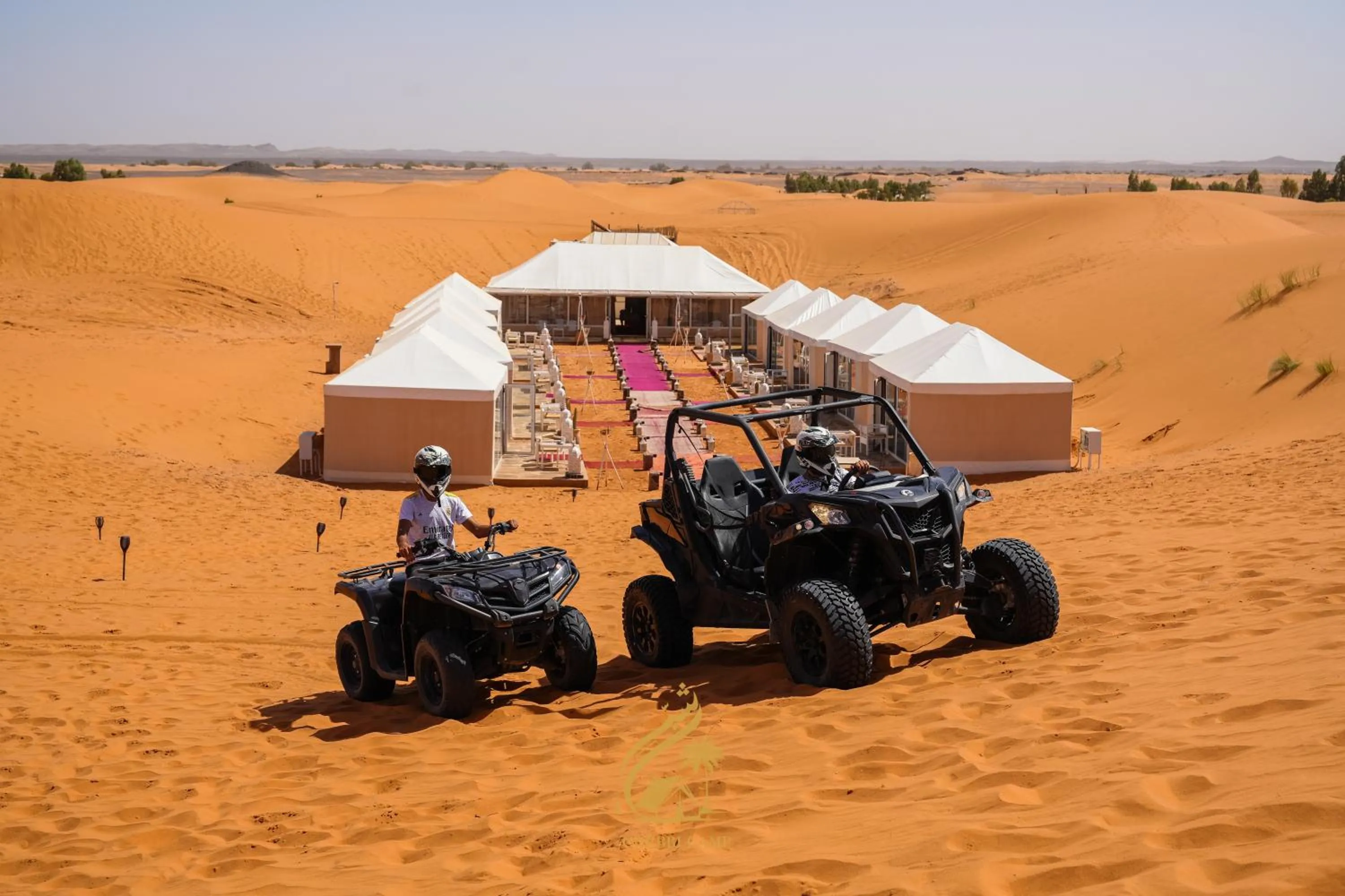 Off site in Luxury Camp Chebbi