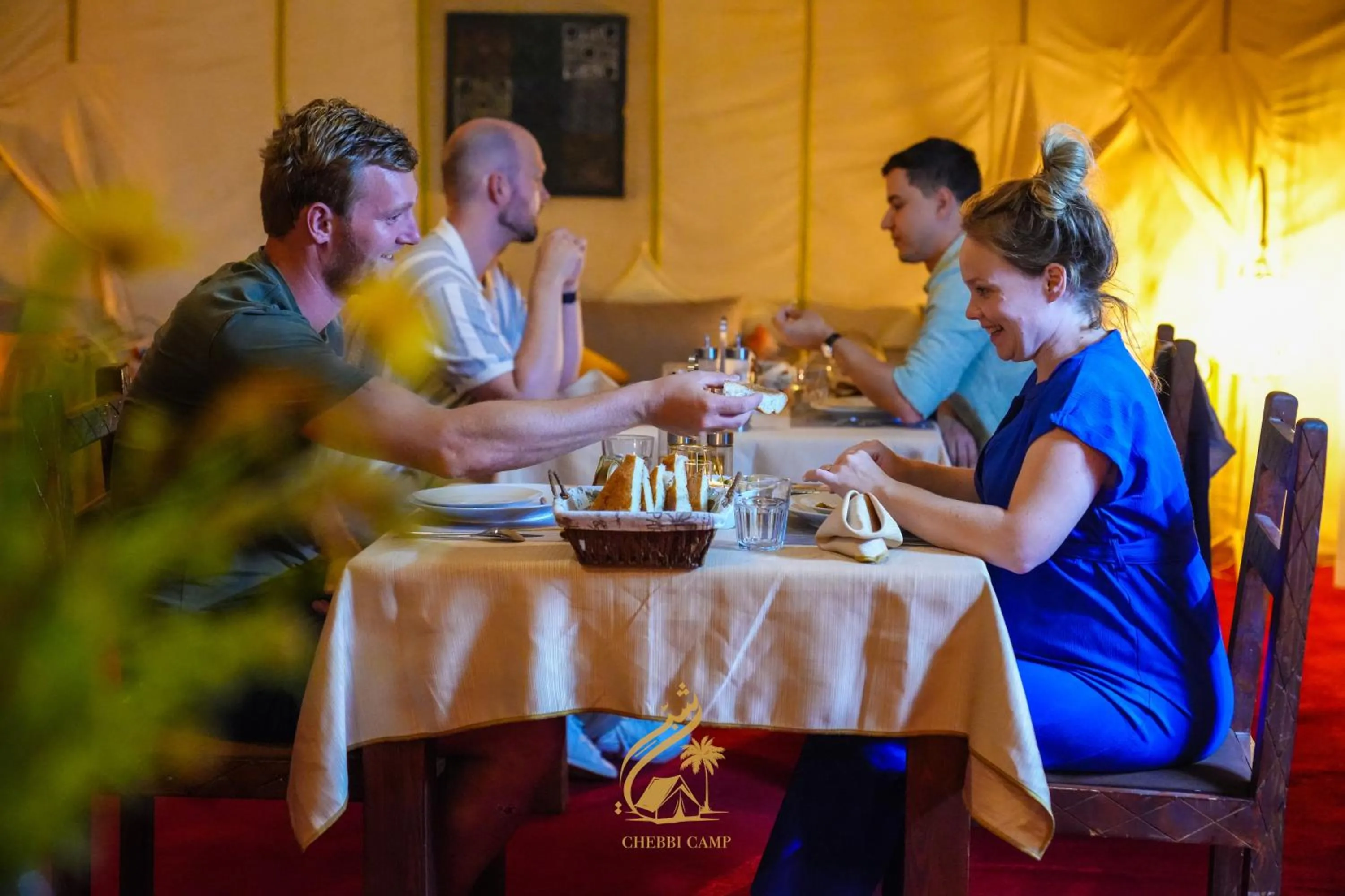 Restaurant/places to eat in Luxury Camp Chebbi