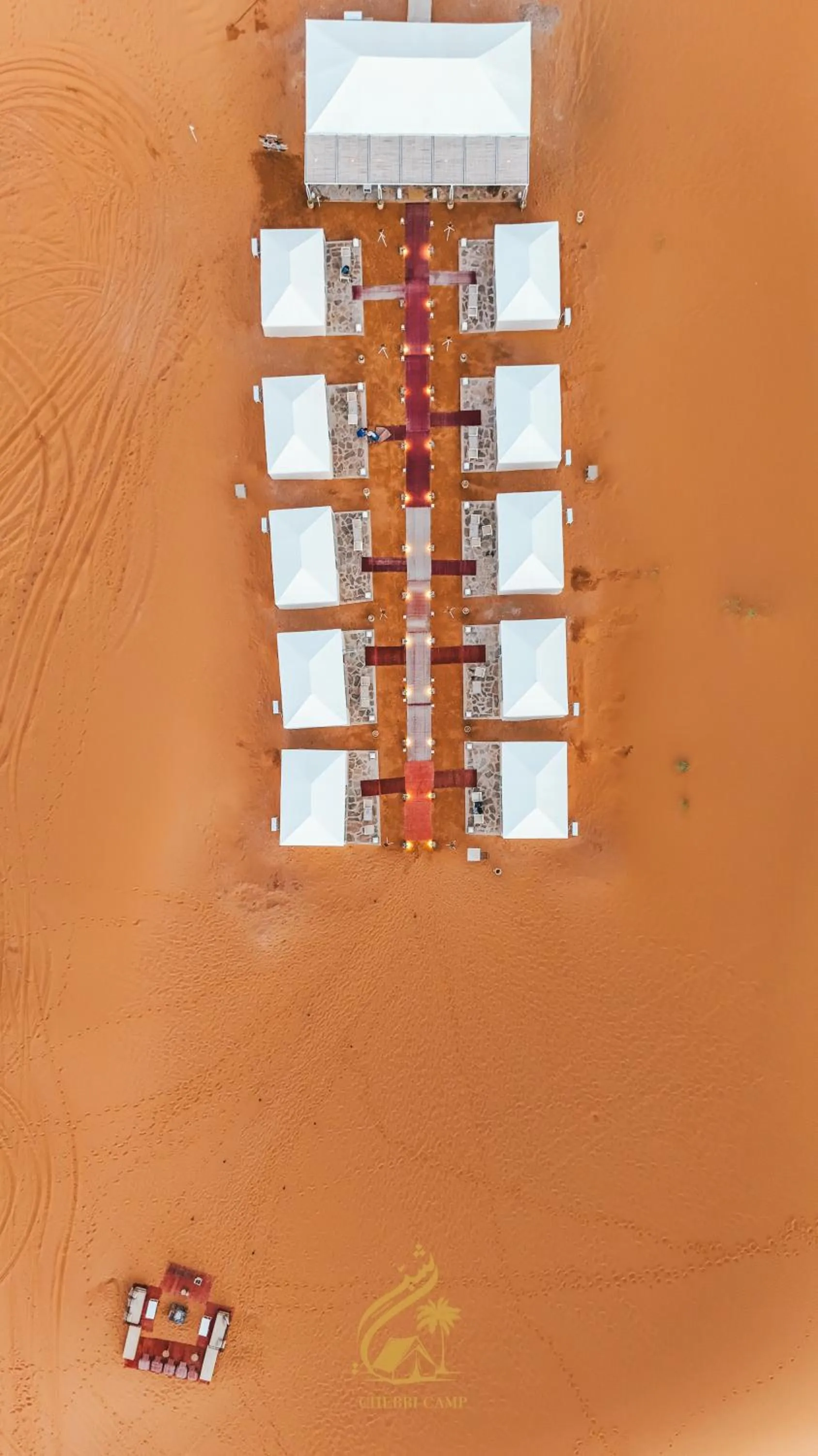 Property building in Luxury Camp Chebbi