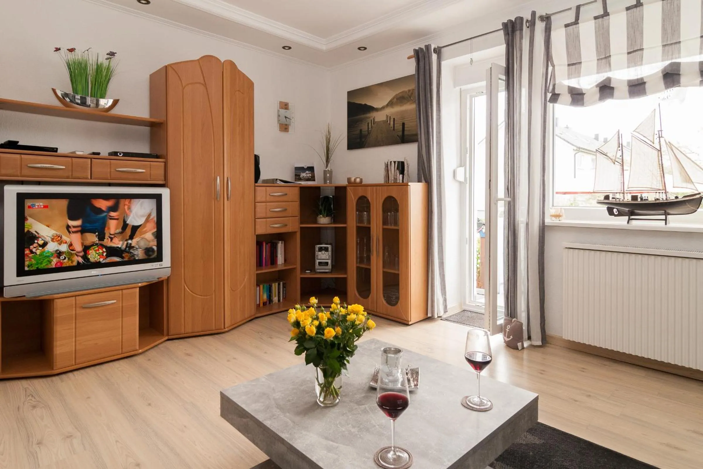 Haus Möwe Wohnung Leuchttürmchen