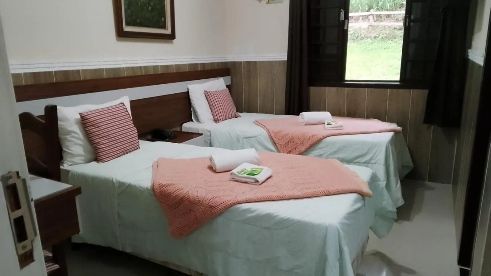 Bed in Hotel Colonial