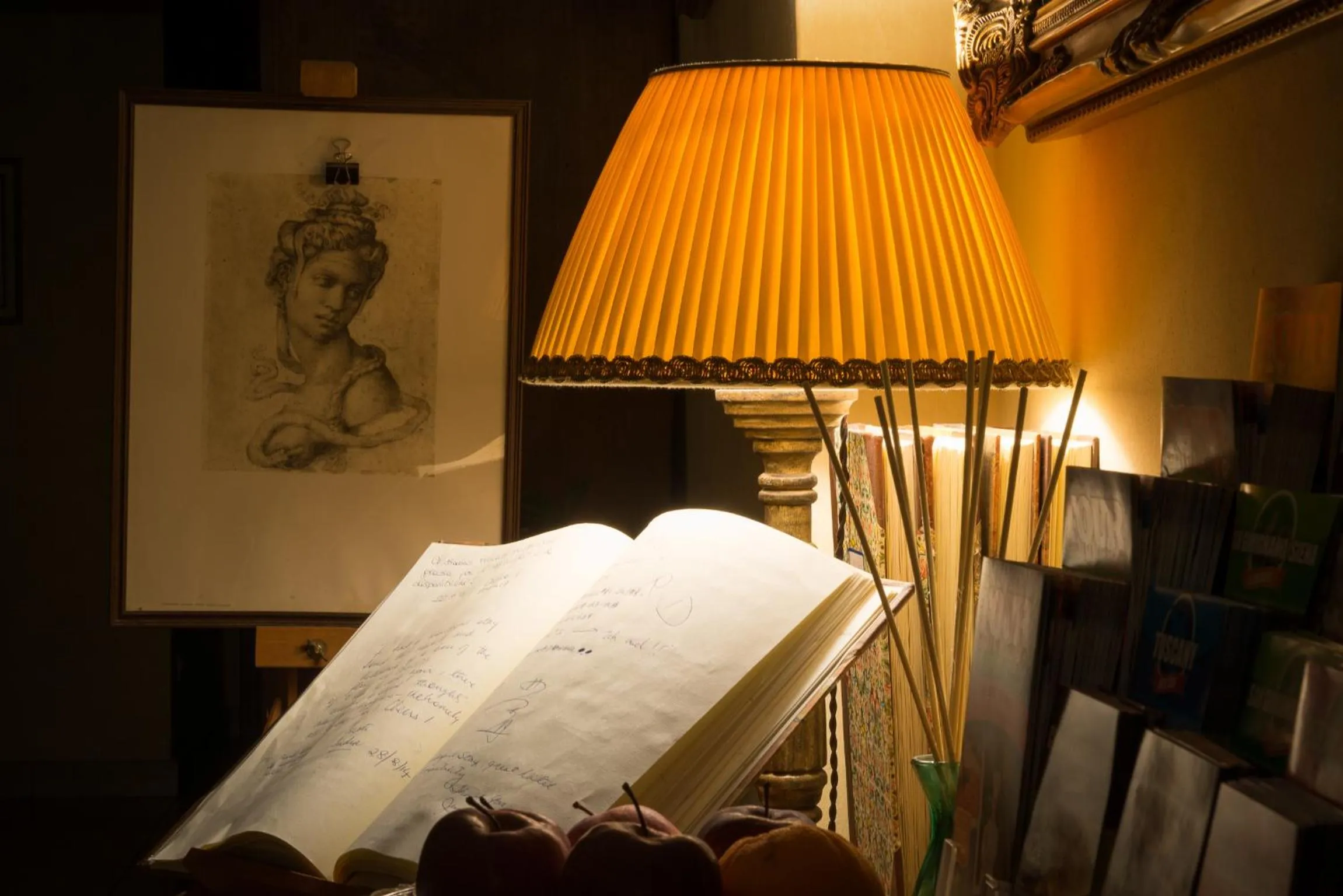 Lobby or reception in B&B Old Florence Inn