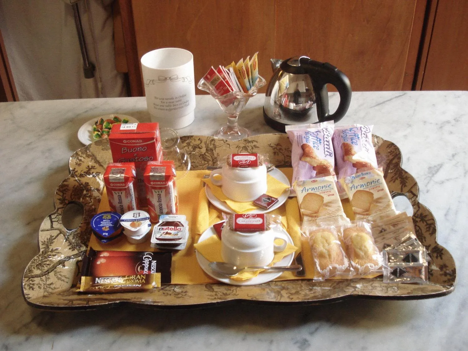 Coffee/tea facilities in B&B Old Florence Inn