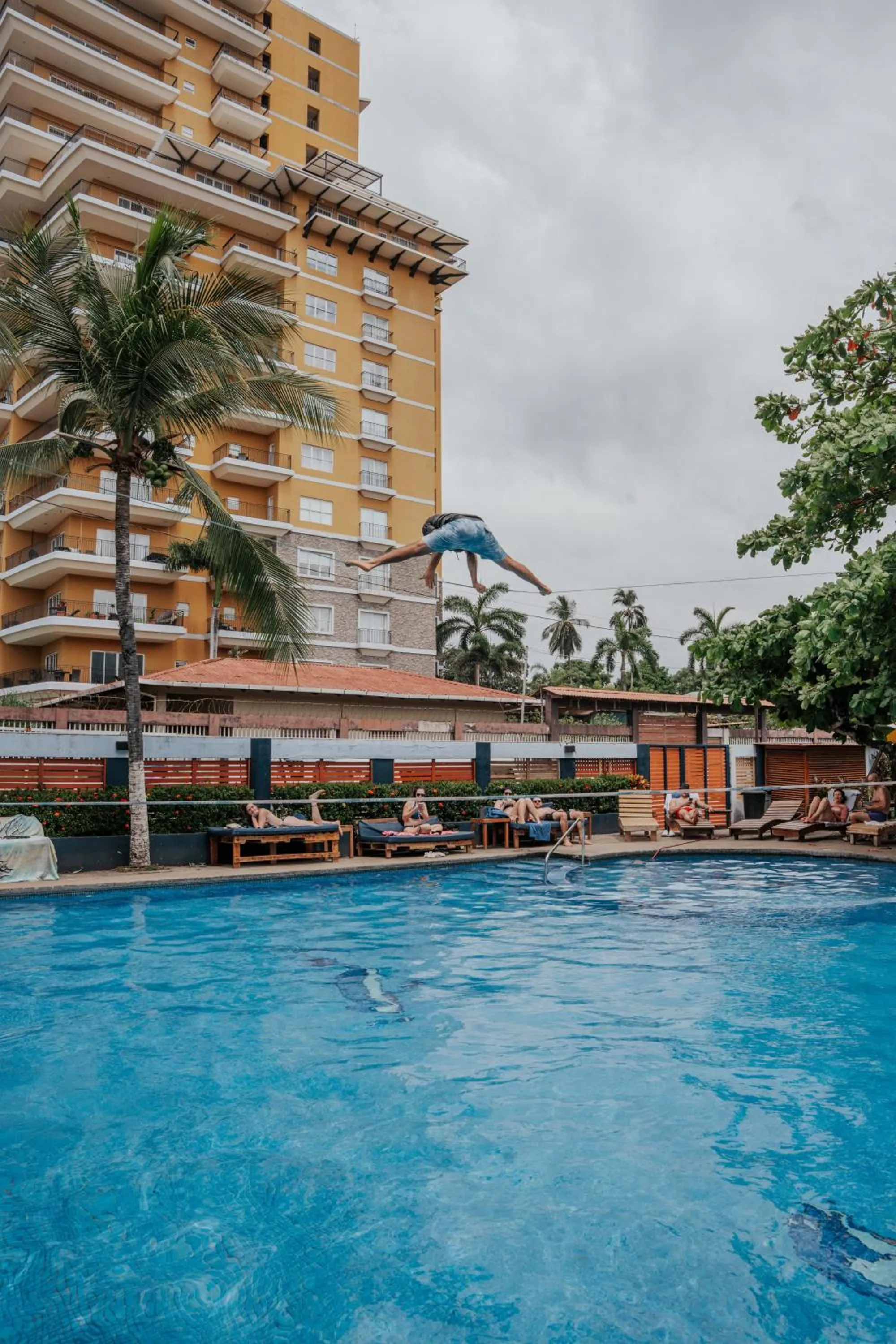 Pool view in Selina Jaco