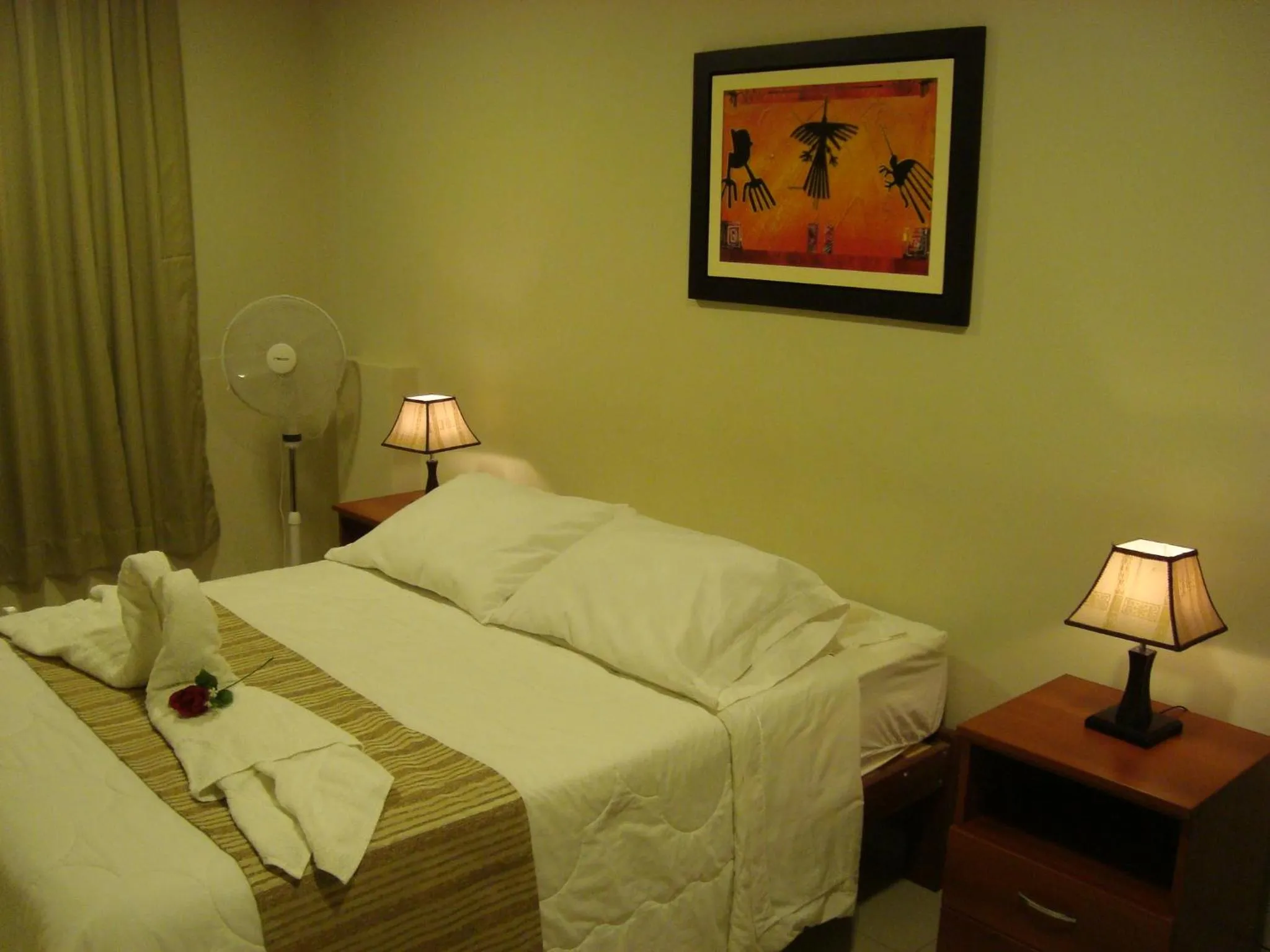 Bed in PiscoMar Peru