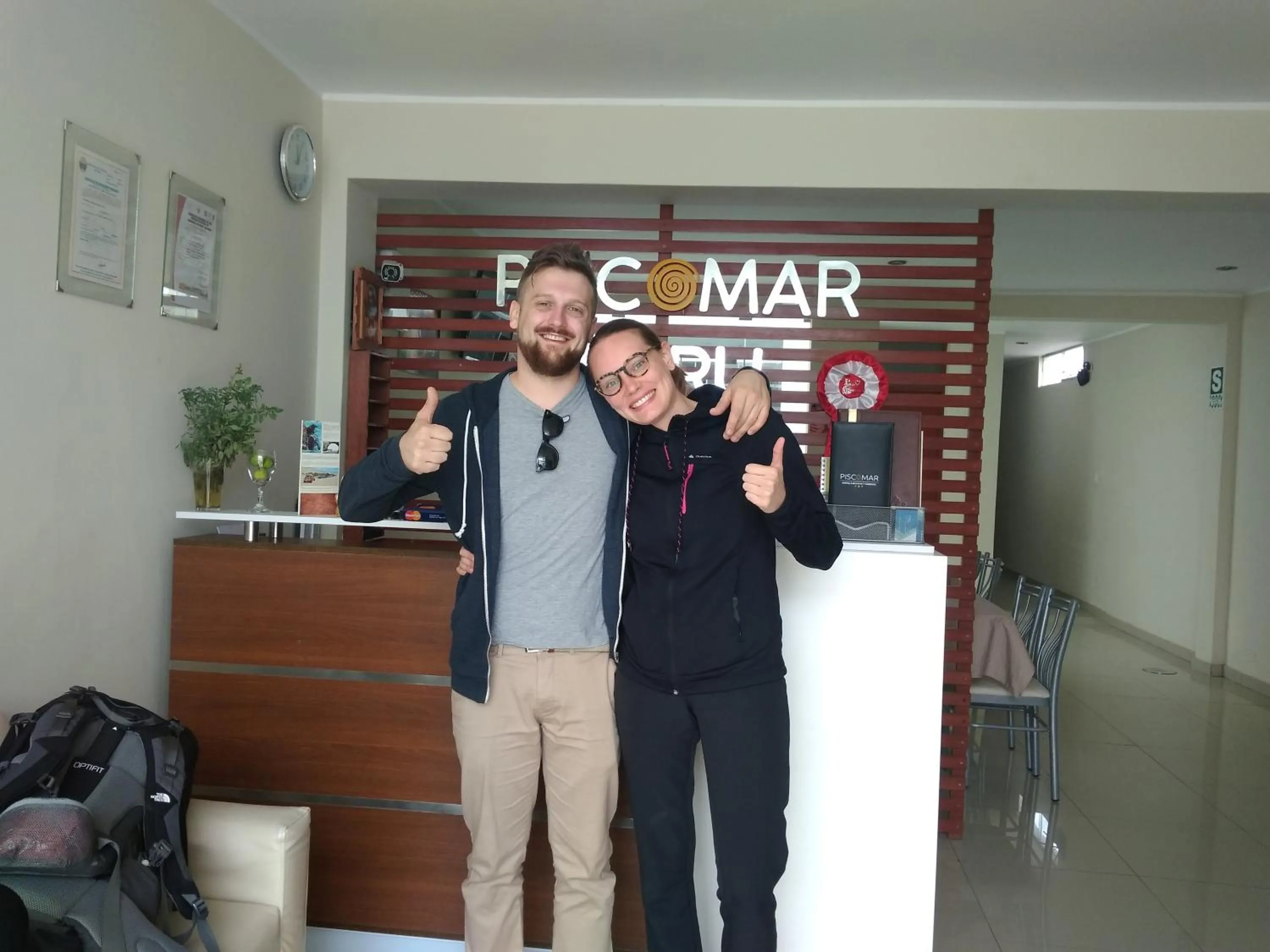 Staff in PiscoMar Peru