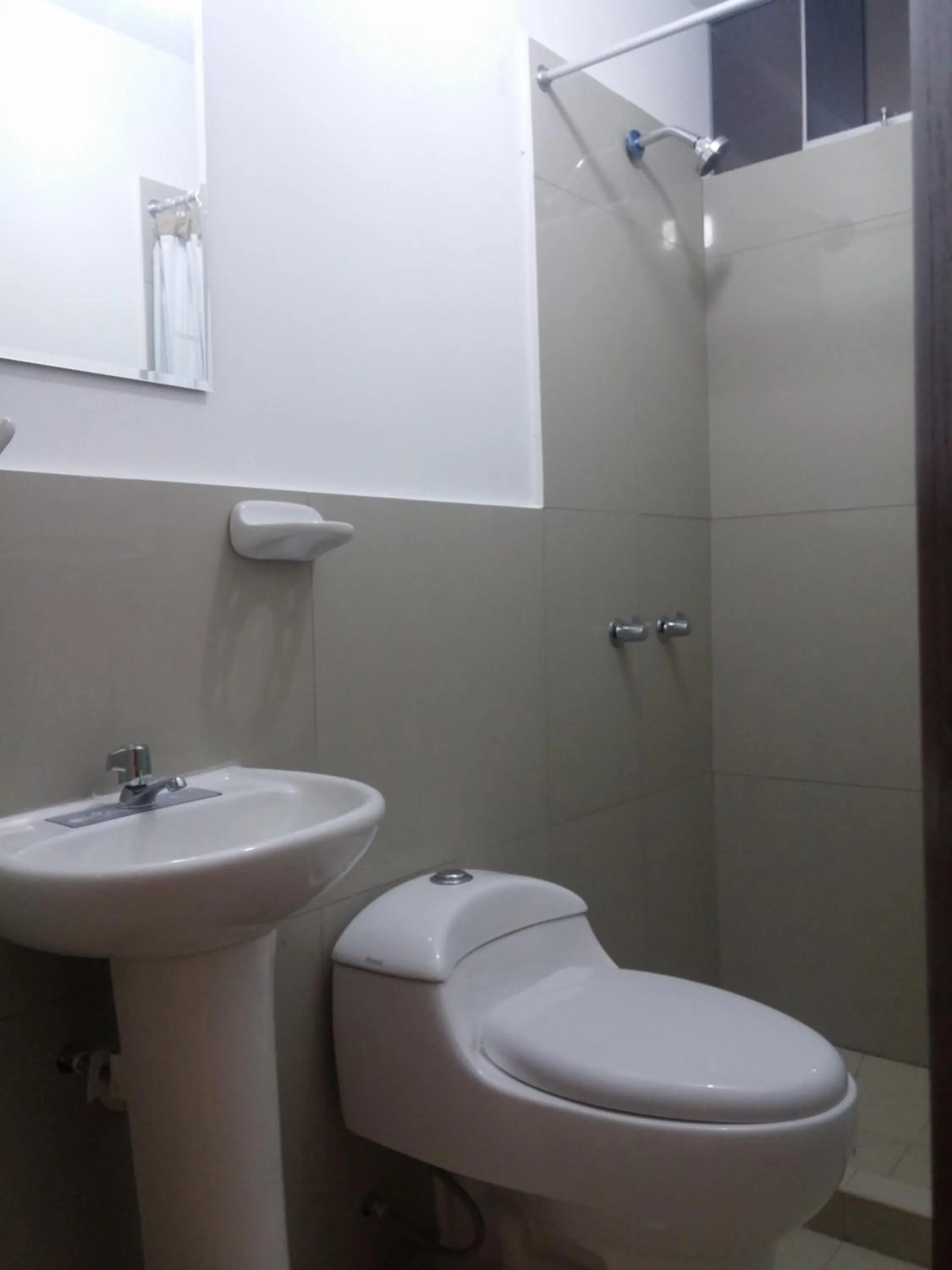 Shower in PiscoMar Peru