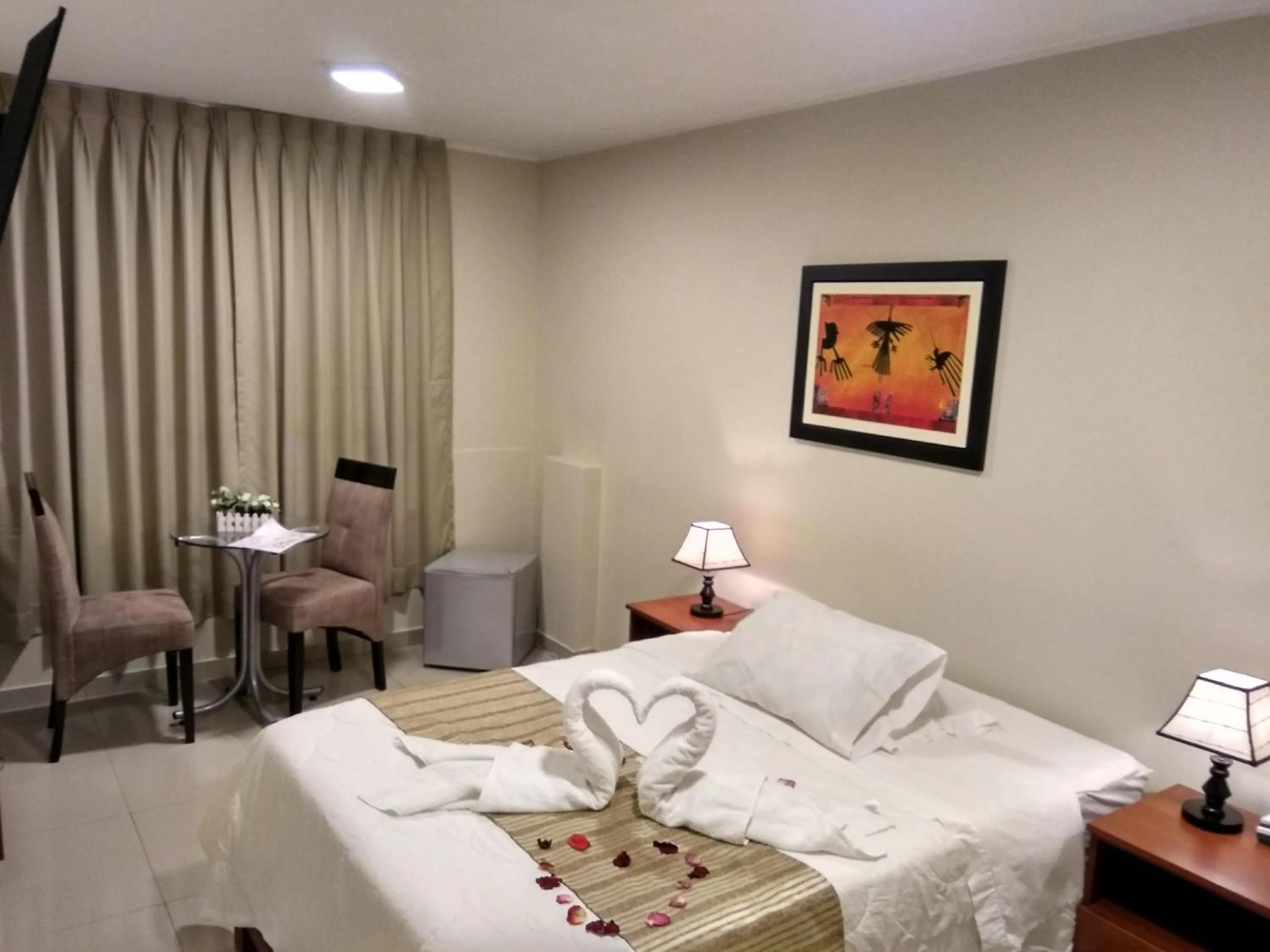 Bed in PiscoMar Peru