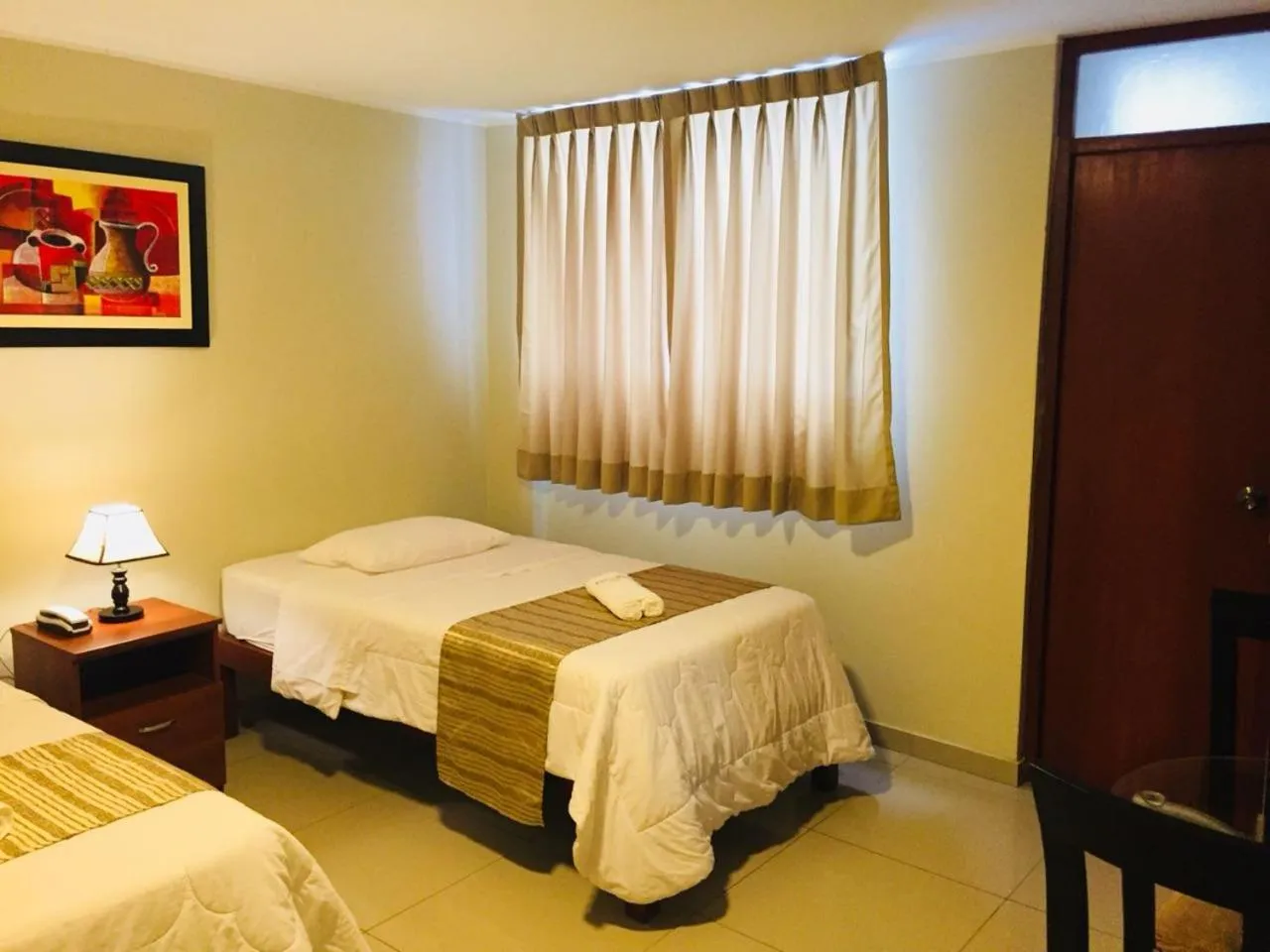 Bed in PiscoMar Peru